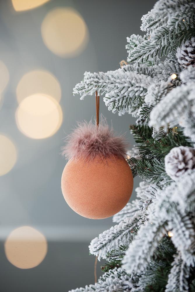 Christmas Ball Ornaments, Glass Decorative Hanging Ball Christmas Tree Ornaments - Image 2