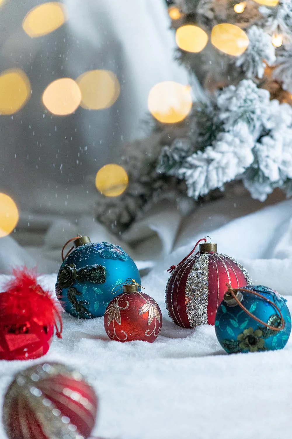 Christmas Ball Ornaments Tree Ornaments For Holiday Party Decorations - Image 14