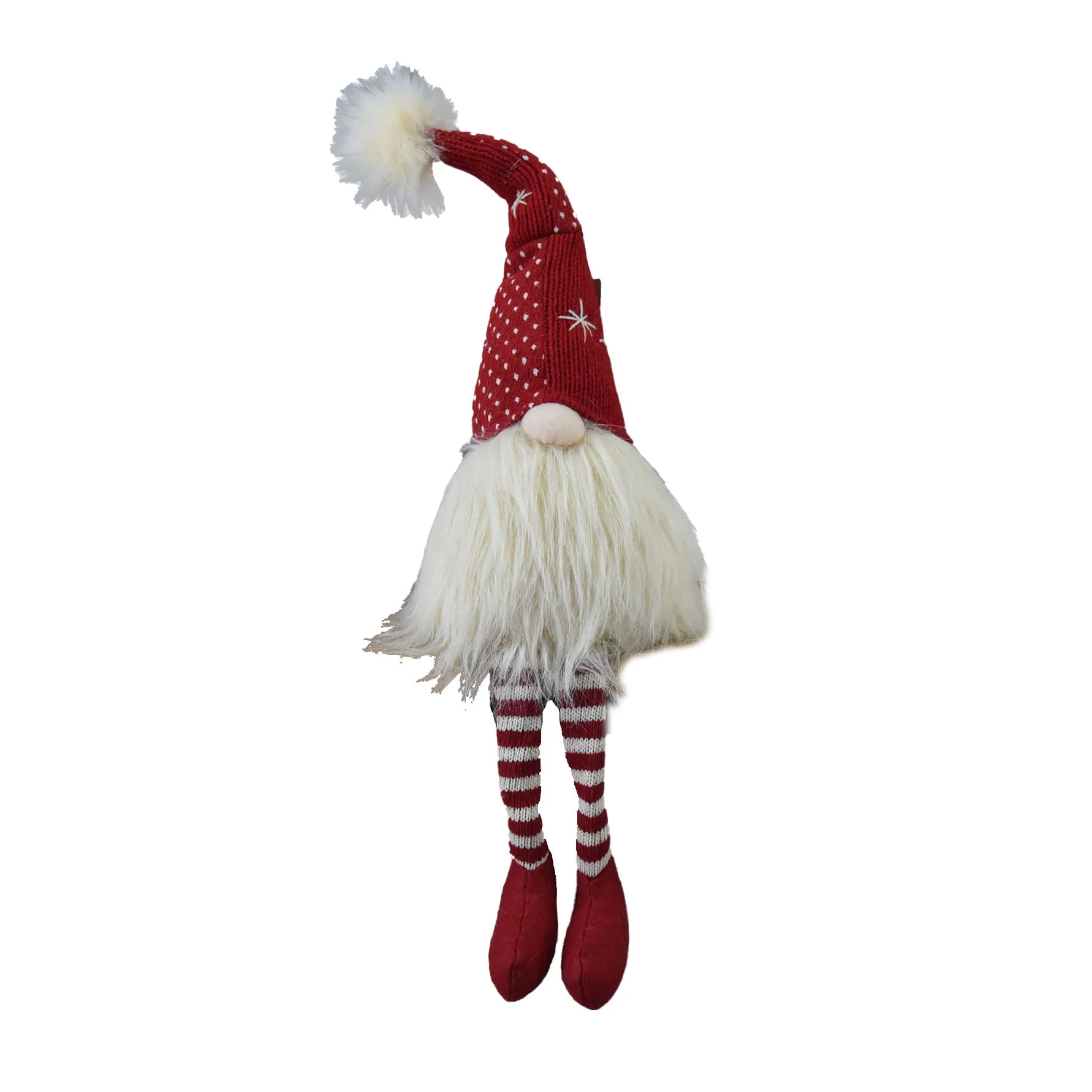 Christmas Gnomes Decorations, Christmas Table Home Ornaments For Holiday Party Gifts (Set of 2) - White / Red - Image 5
