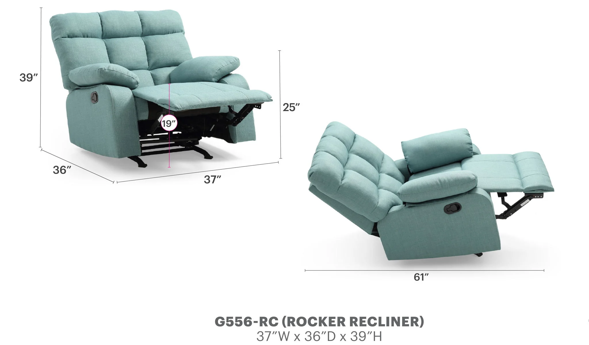 Cindy - Rocker Recliner - Image 10