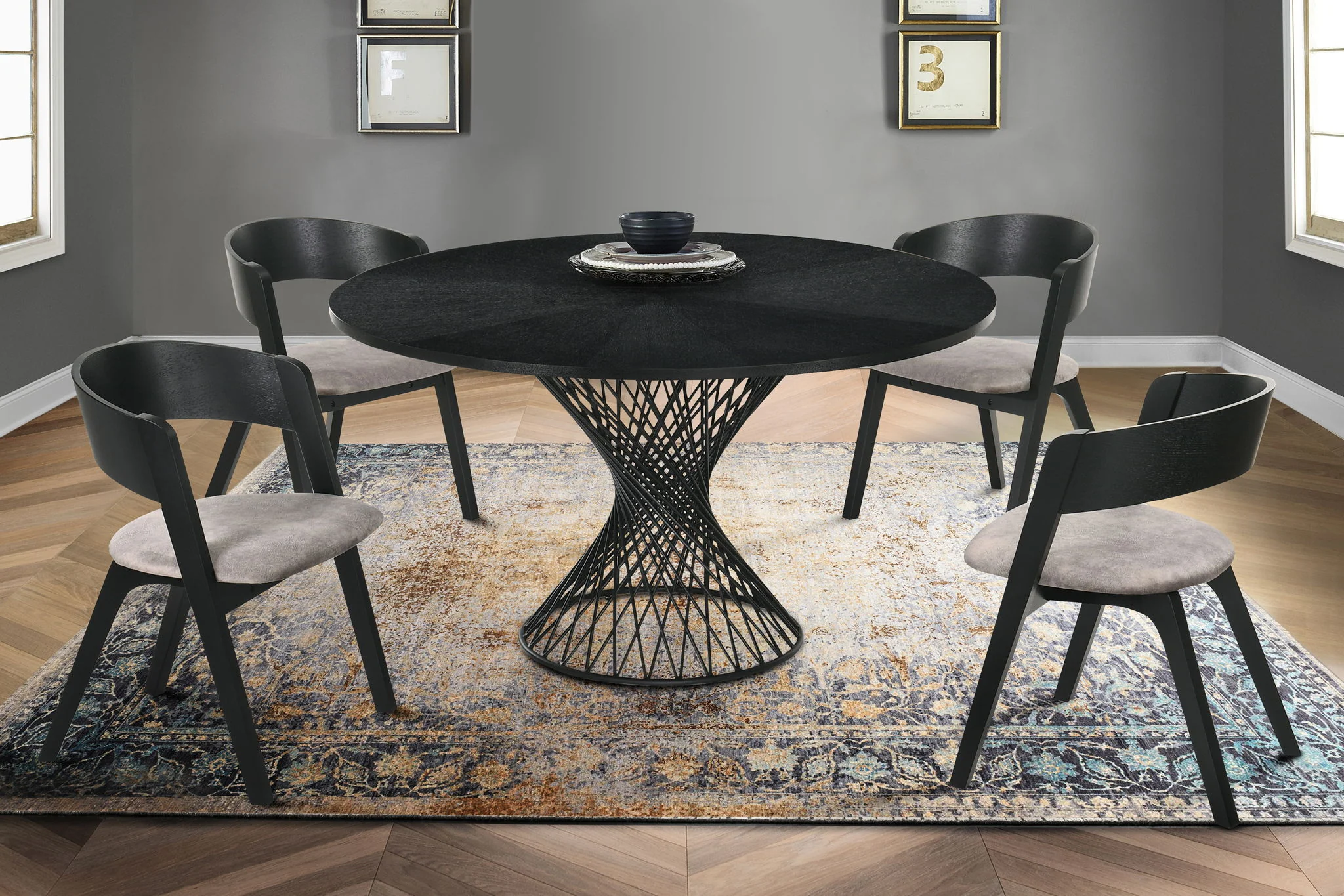 Cirque And Jackie - Round Dining Set - Image 15