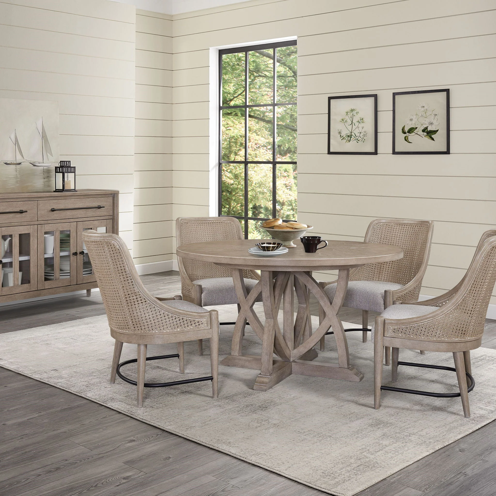 Citrus Heights - Cane Back Host Chair (Set of 2) - Sand - Image 7