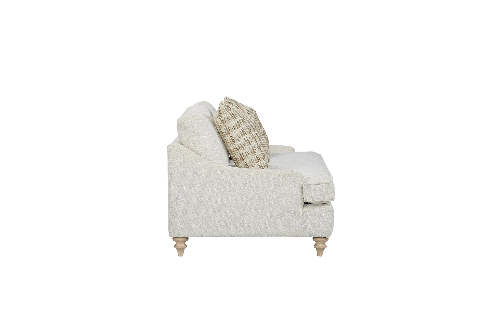 Citrus Heights - Loveseat With 2 Pillows - White - Image 4