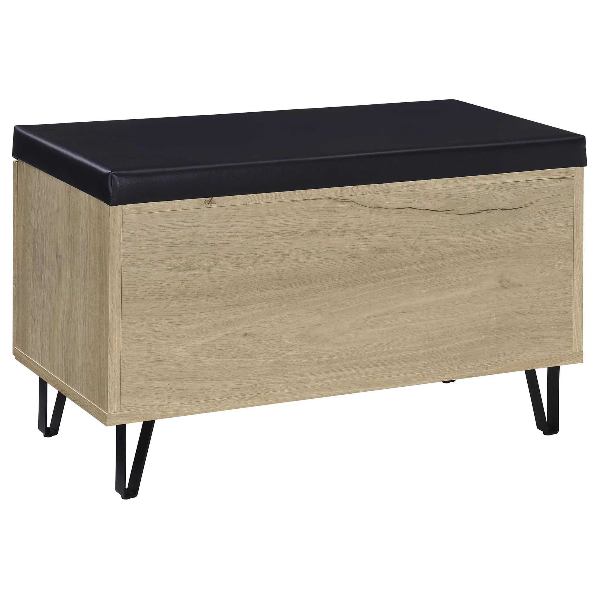 Clackamas - 2 Door Storage Bench With Padded Seat - Image 6