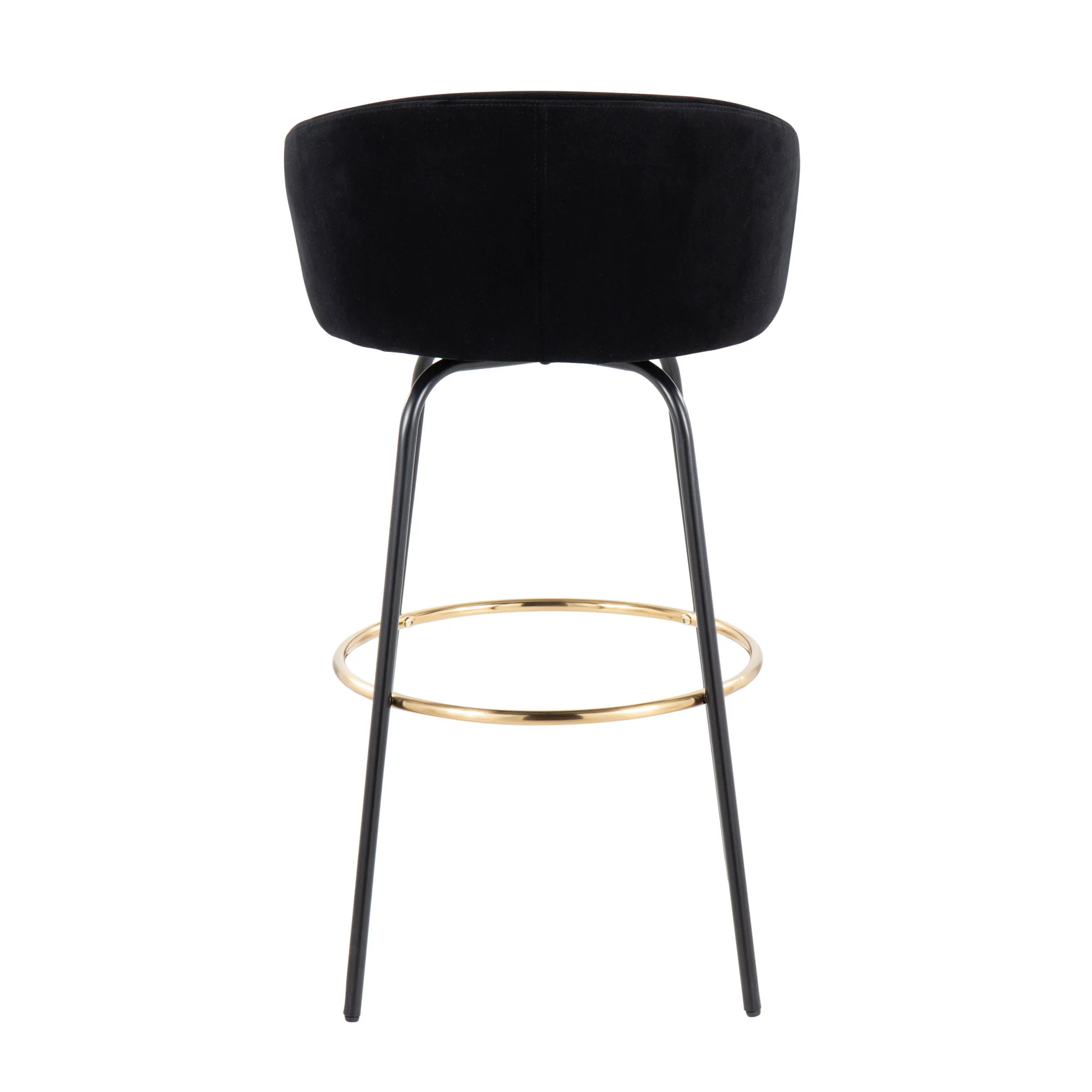 Claire - Contemporary / Glam Barstool With Footrest (Set of 2) - Image 5