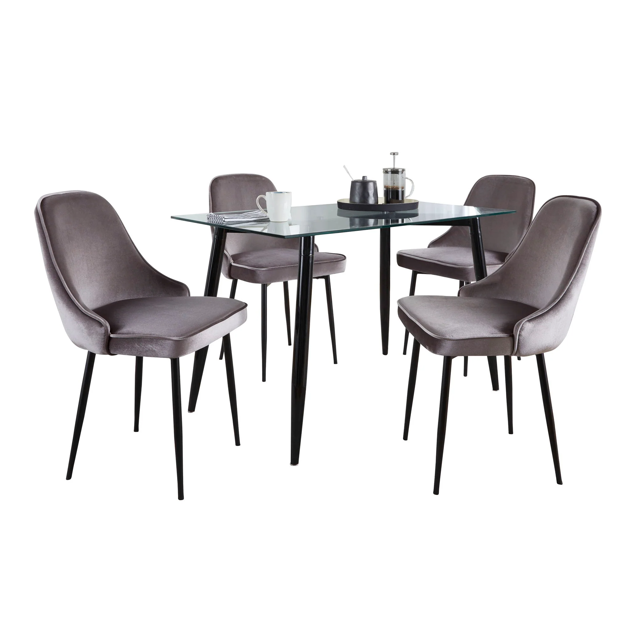Clara Giovani - 5 Piece Contemporary Dining Set - Image 6