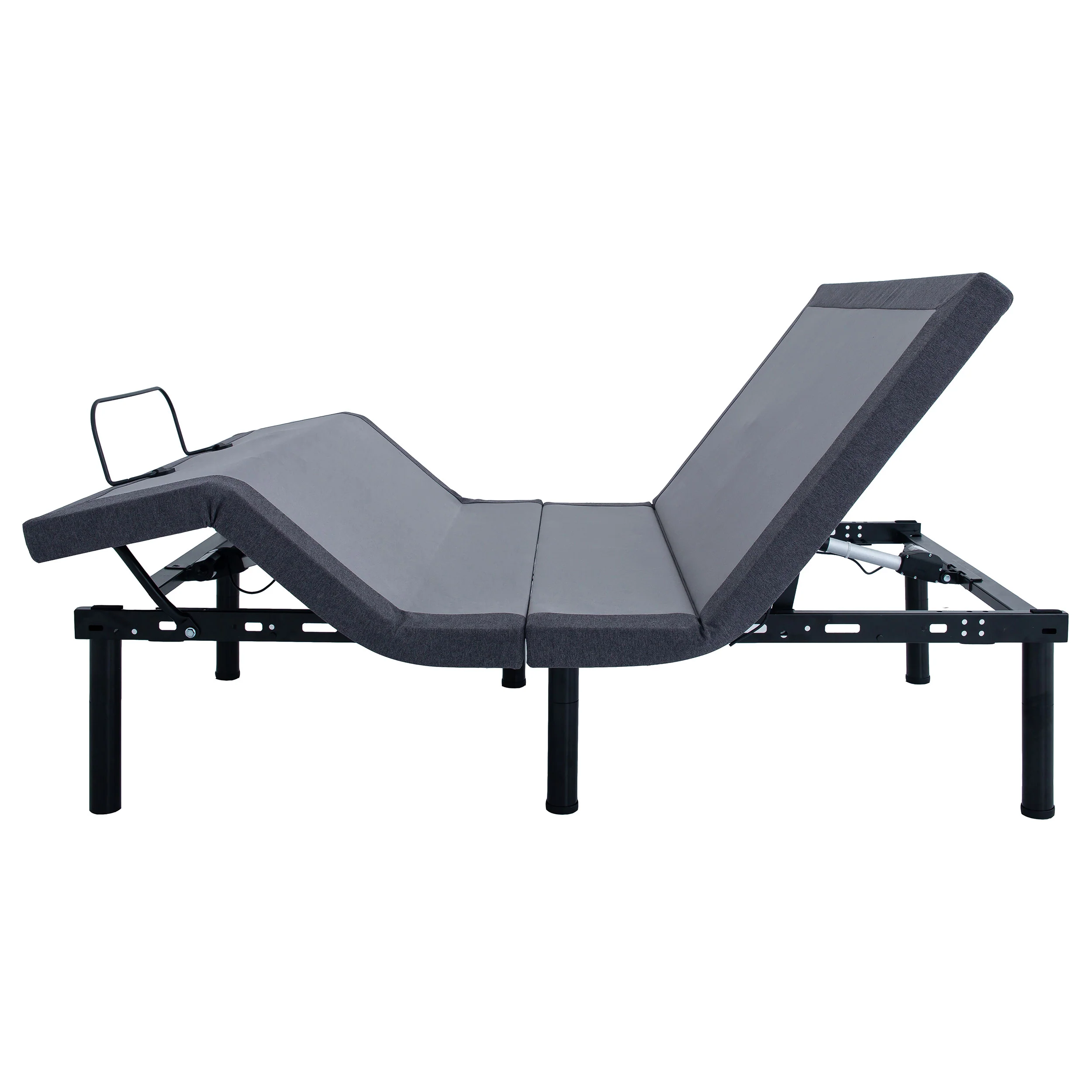 Clara Twin XL Adjustable Bed Base - Grey & Black - Image 10