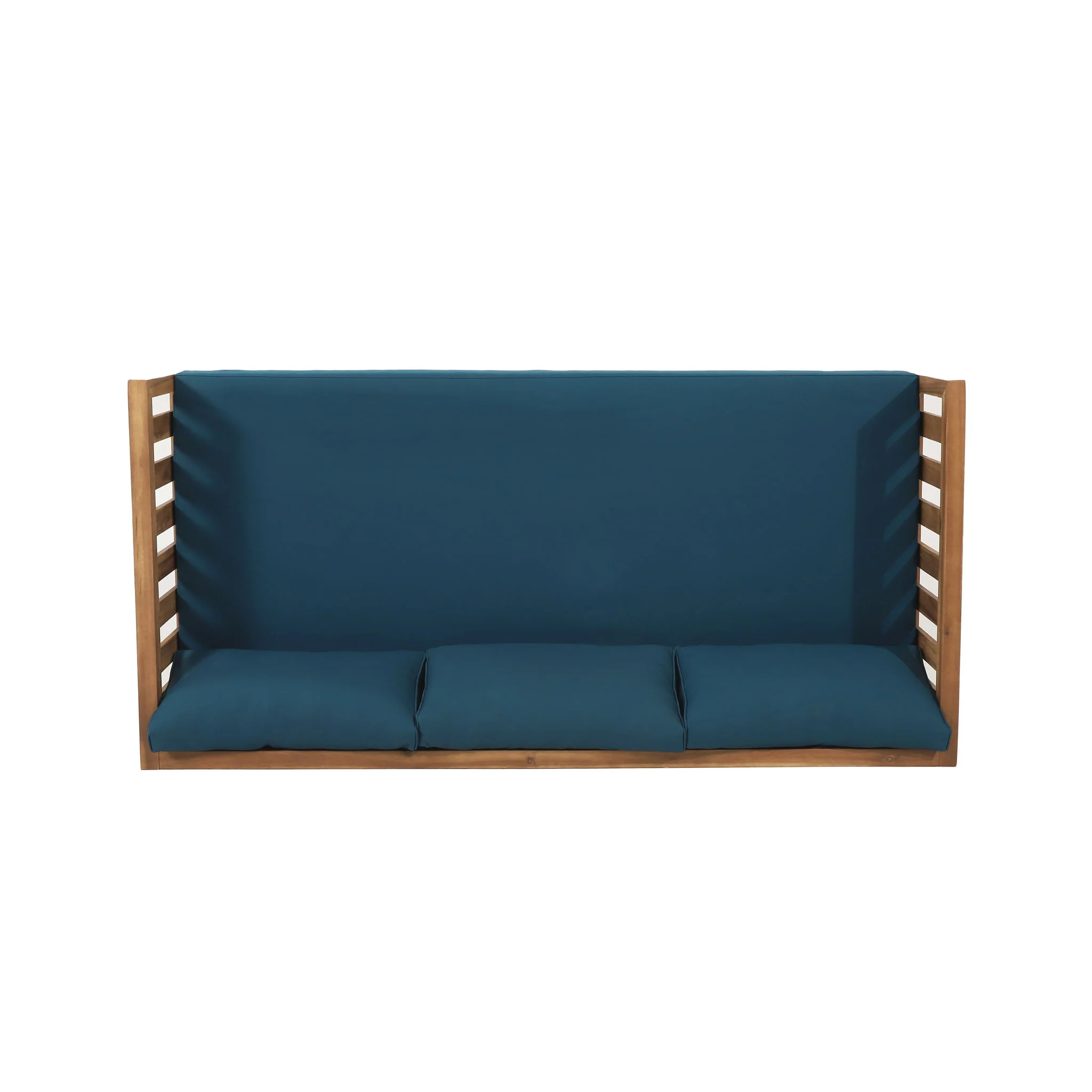 Claremont - 3 Seater Daybed Teak Acacia Wood Water Resistant Cushions - Image 21