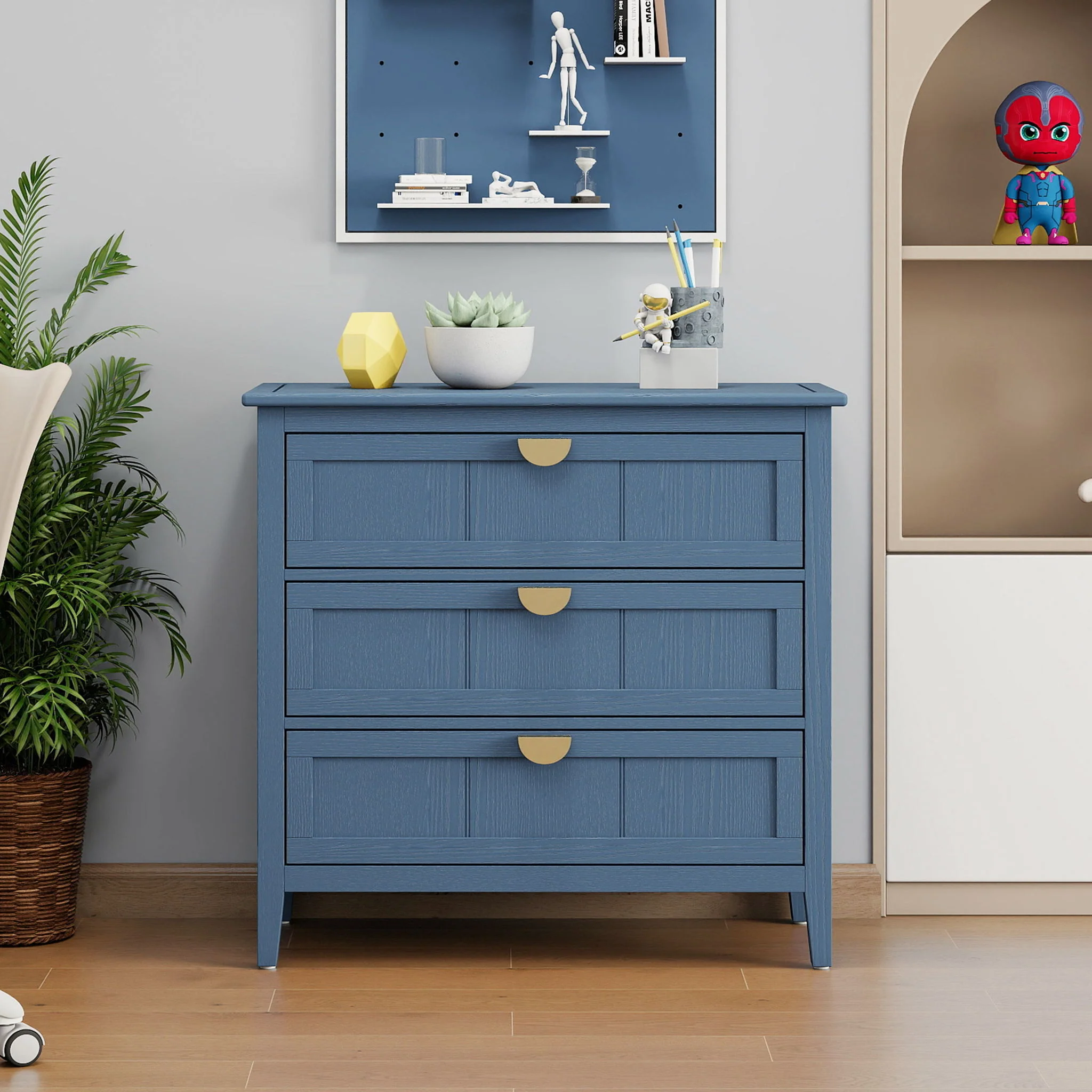 Classic 3 Drawer Cabinet - Image 3