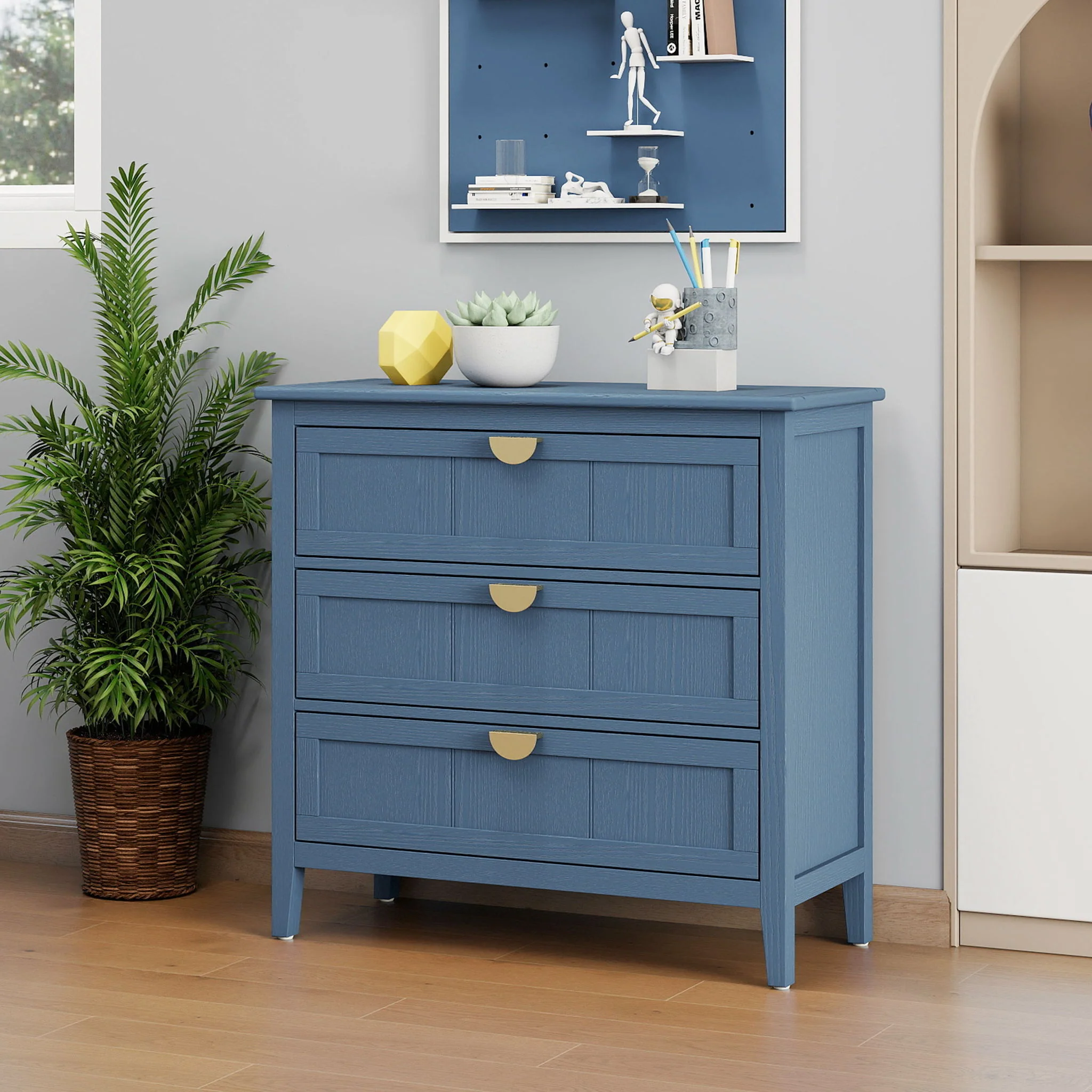 Classic 3 Drawer Cabinet - Image 7