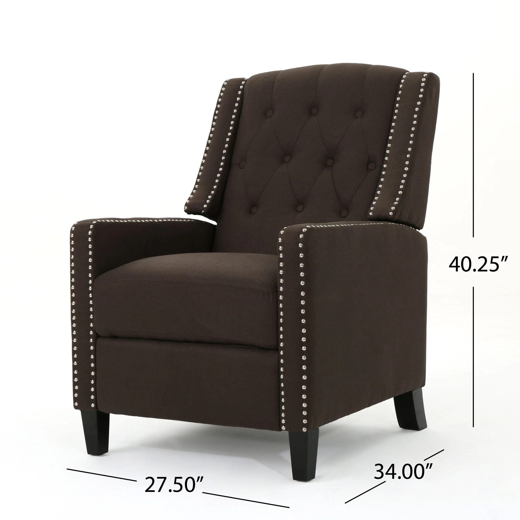 Classic Fabric Push Back Chair - Image 18