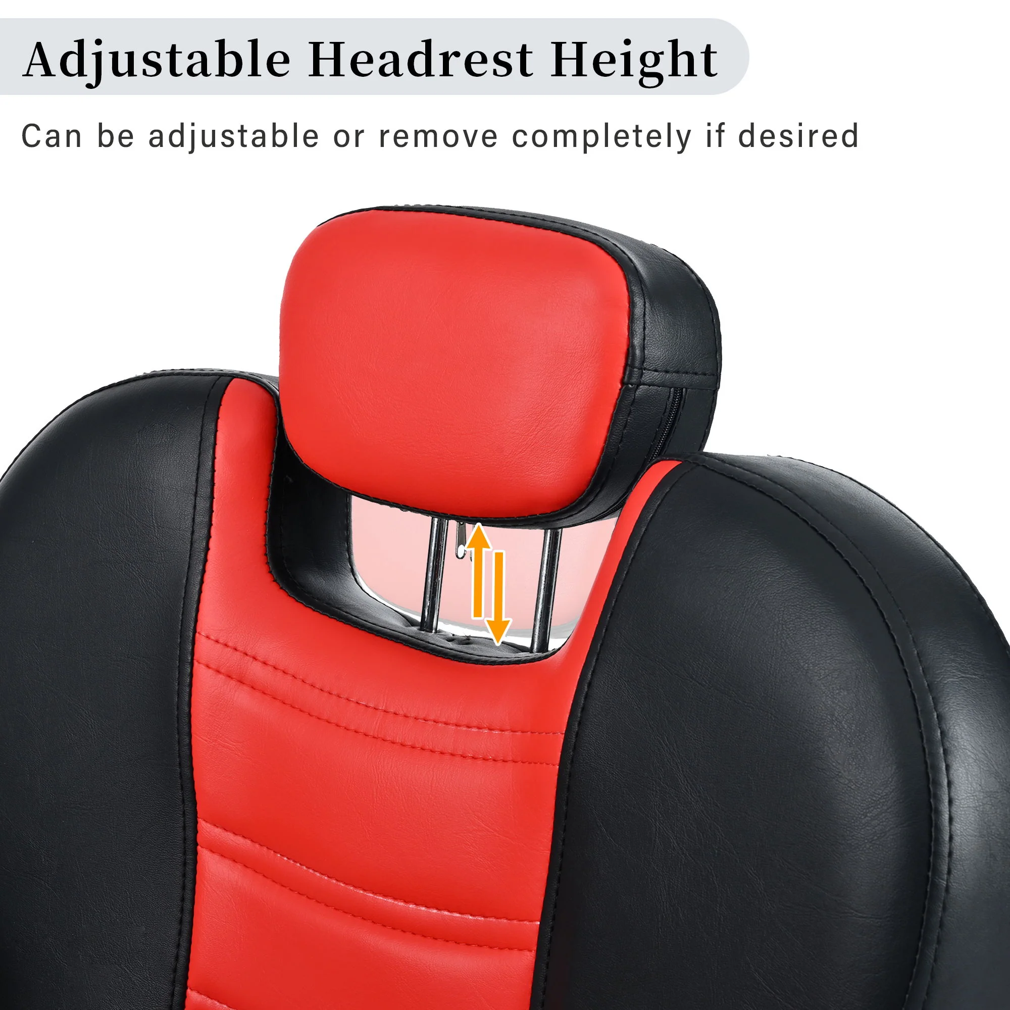 Classic Reclining Barber Chair Salon Chair For Hair Stylist With Heavy Duty Hydraulic Pump, 360° Rotation, Tattoo Chair Shampoo Beauty Salon Equipment, Max Load Weight 330 Lbs - Image 8