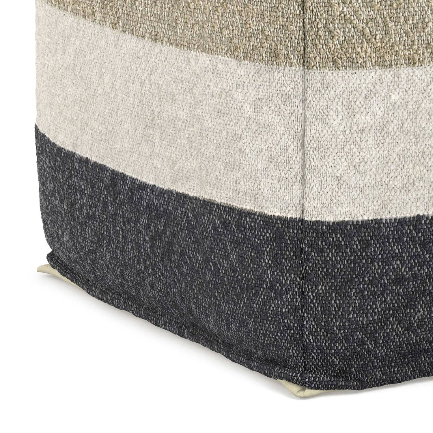 Clay - Square Pouf, Upholstered - Image 12