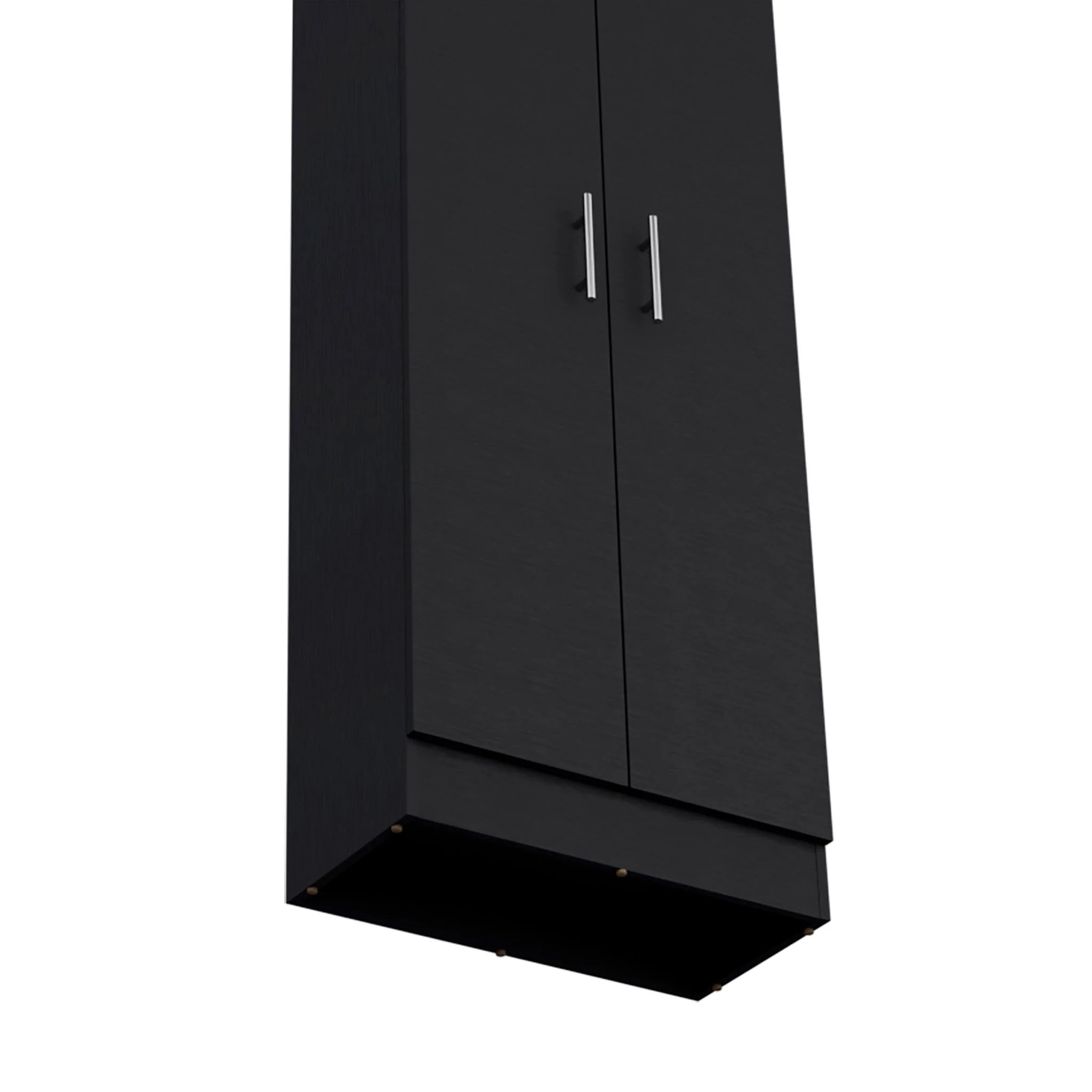 Clinton - Pantry Cabinet Kitchen Storage - Black - Image 6