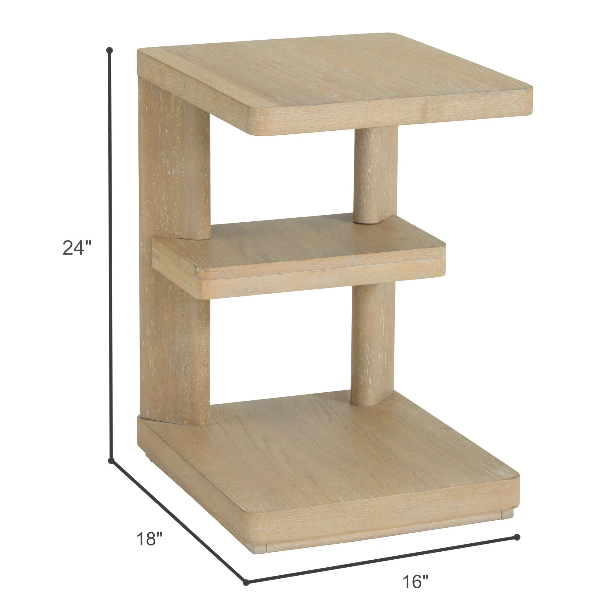 Chairside Table - Tan - Image 6