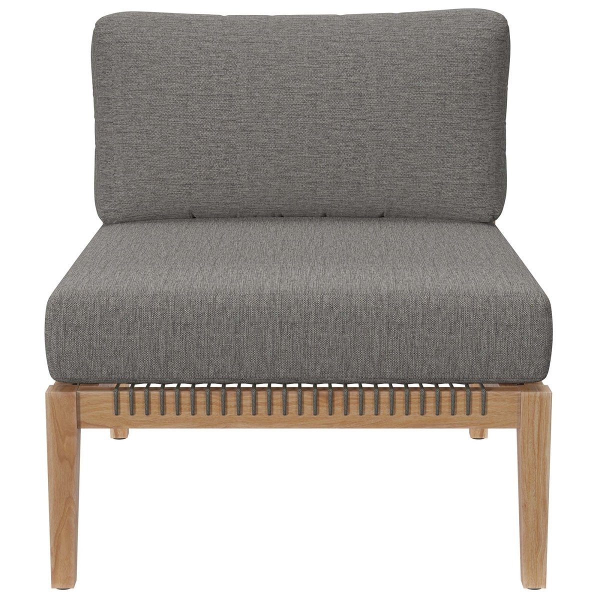Coastal Rope and Teak Outdoor Sofa — Weather-Resistant Patio Seating for Outdoor Living - Image 21
