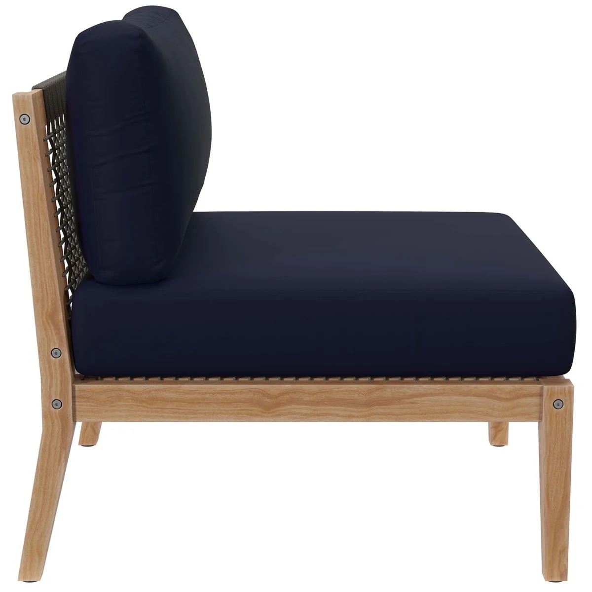 Coastal Rope and Teak Outdoor Sofa — Weather-Resistant Patio Seating for Outdoor Living - Image 41