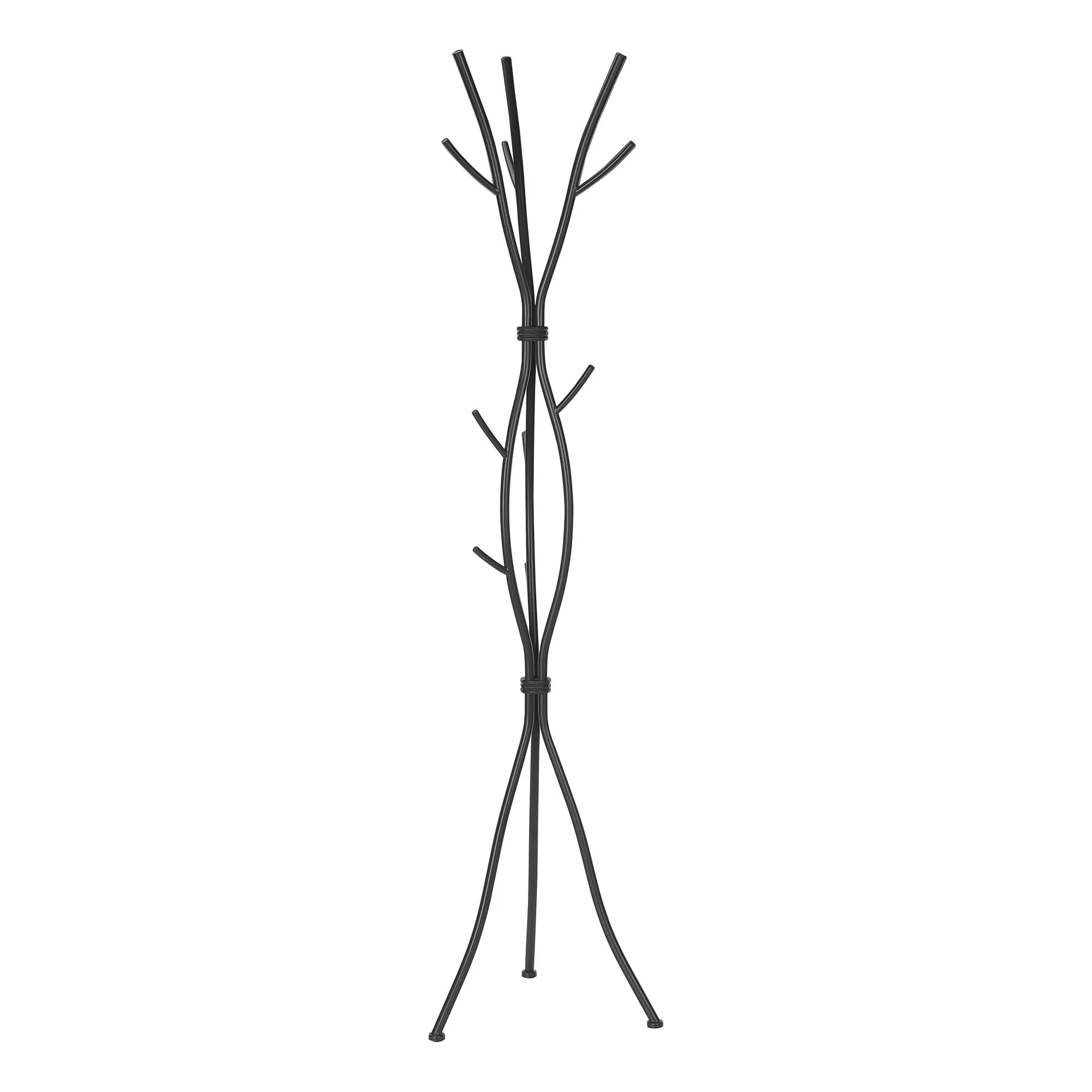 Coat Rack, Hall Tree, Free Standing, 11 Hooks, Entryway, Contemporary & Modern - Image 13