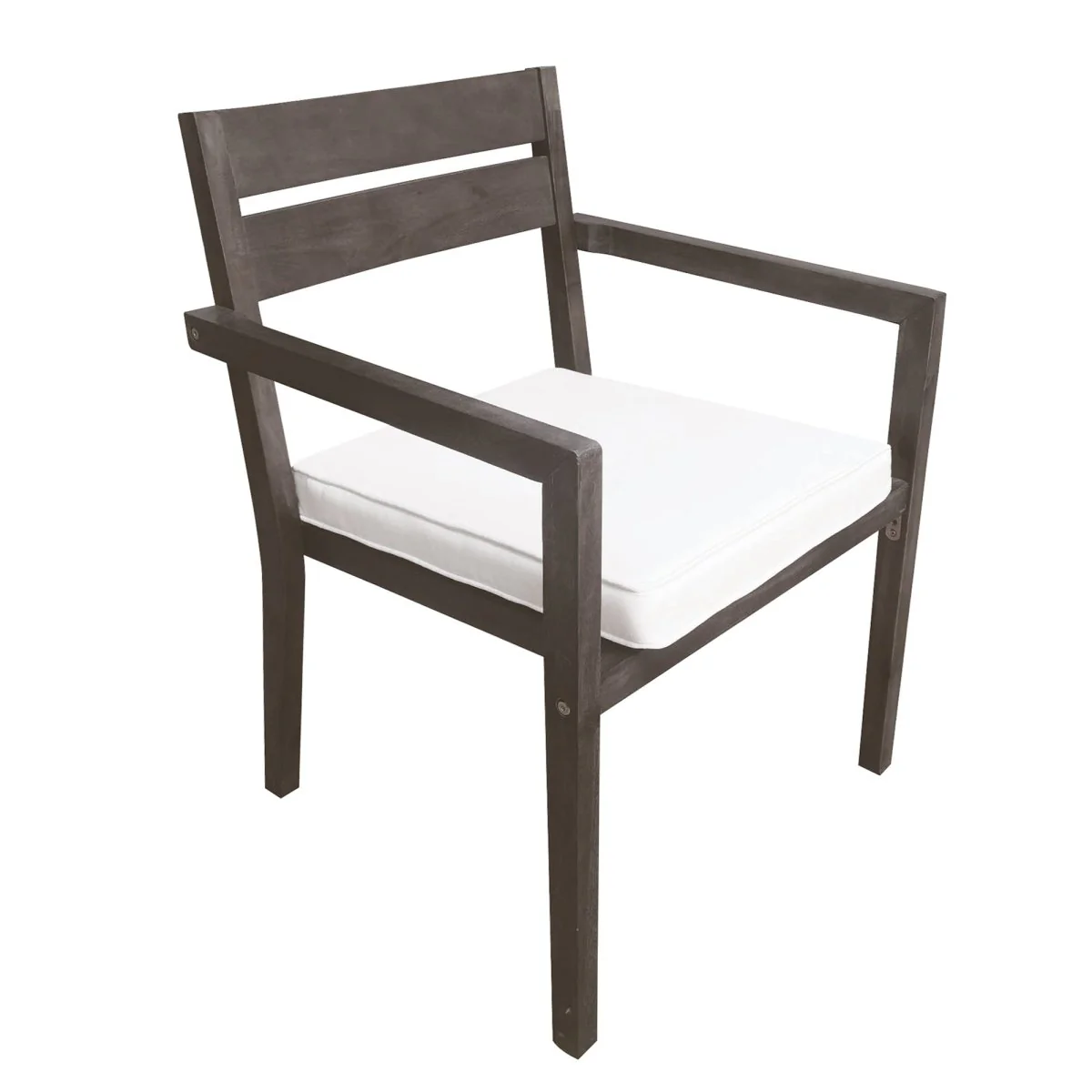 Colburn 7-Piece Acacia Wood Patio Dining Set in Brown or Dark Brown - Image 10