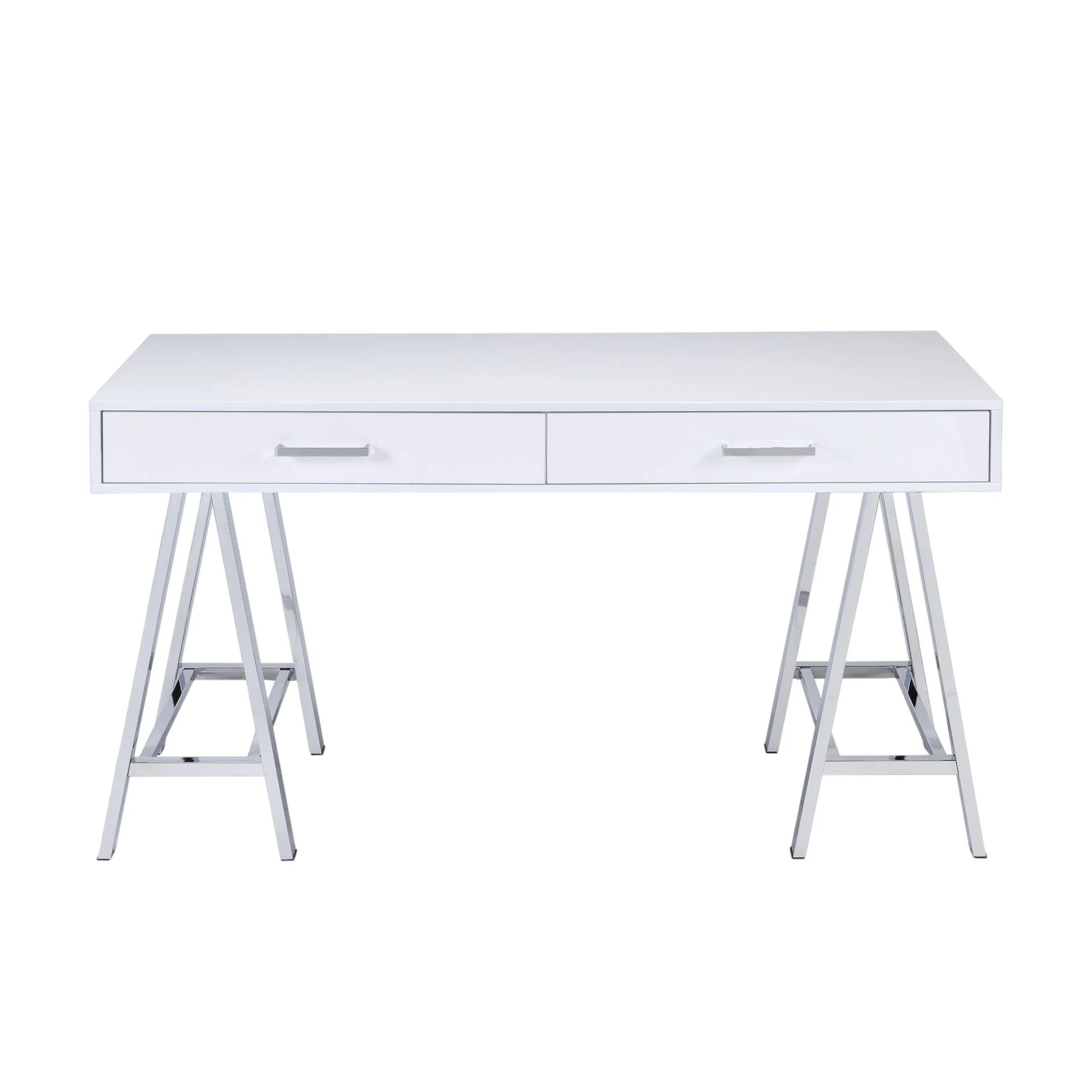 Coleen - High Gloss Writing Desk With USB - Image 11