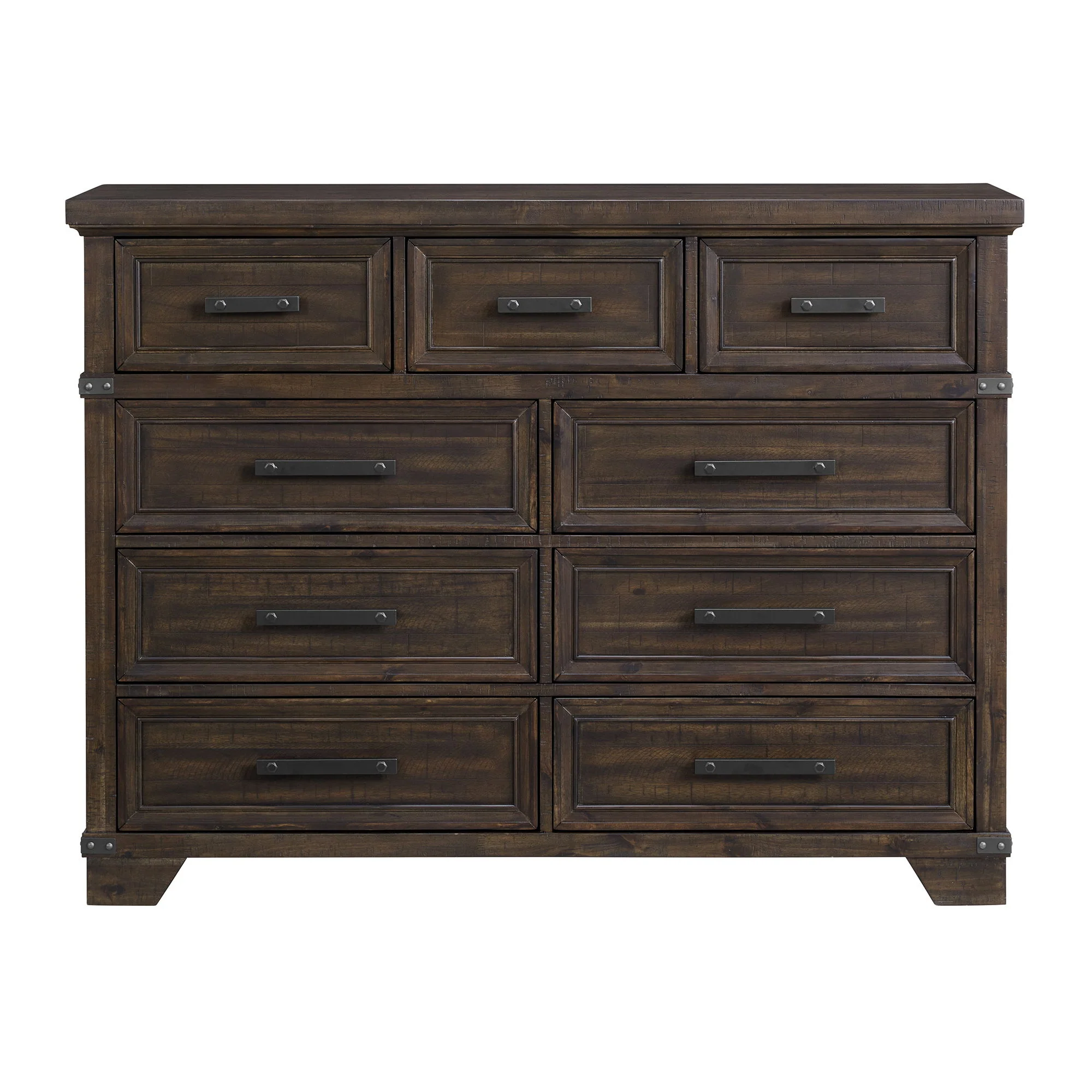 Colorado City - 9-Drawer Dresser - Charcoal - Image 8
