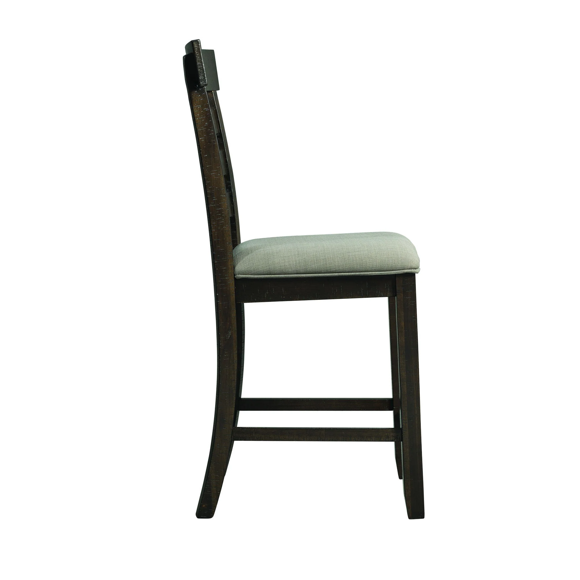 Colorado - Counter Side Chair With Cushion Seat (Set of 2) - Charcoal - Image 7