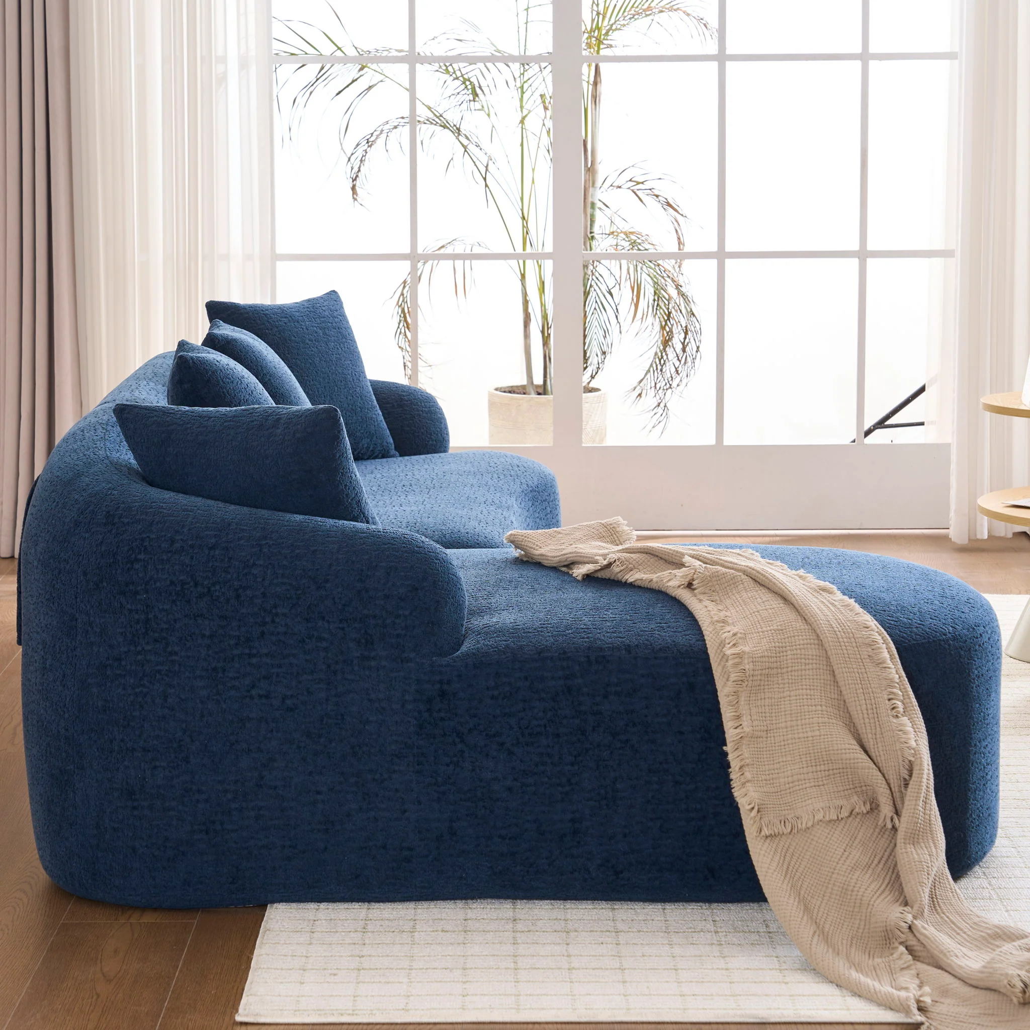 Combined Sofa With 4 Pillows - Image 8