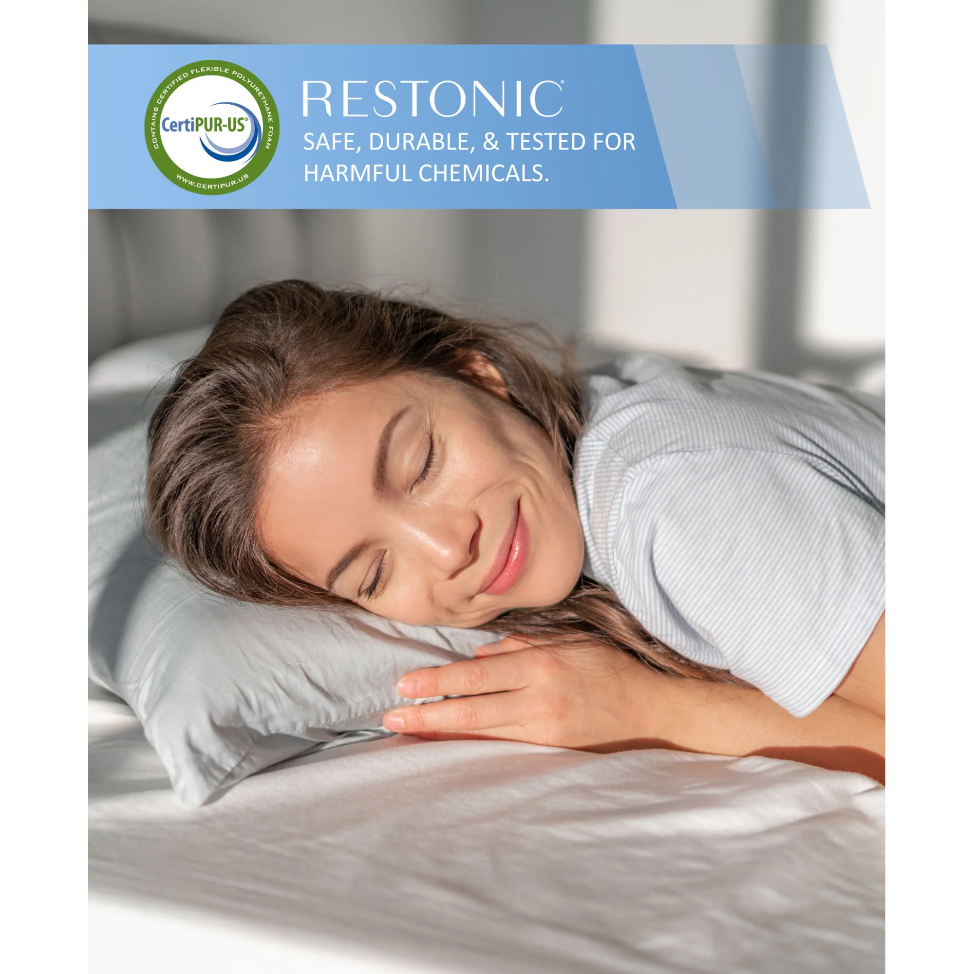 Comfort Care - 13" Hybrid Mattress, Firm Comfort - Image 2