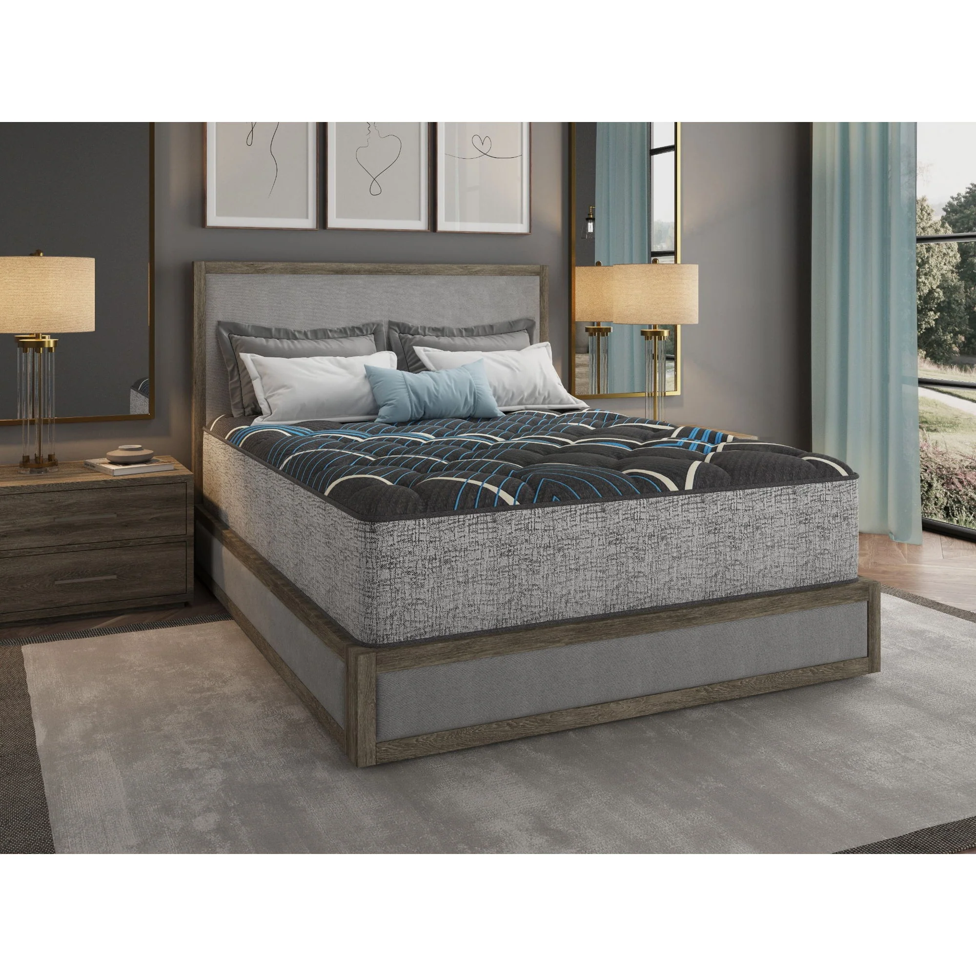 Comfort Care - 14" Hybrid Mattress With Firm Comfort - Image 3