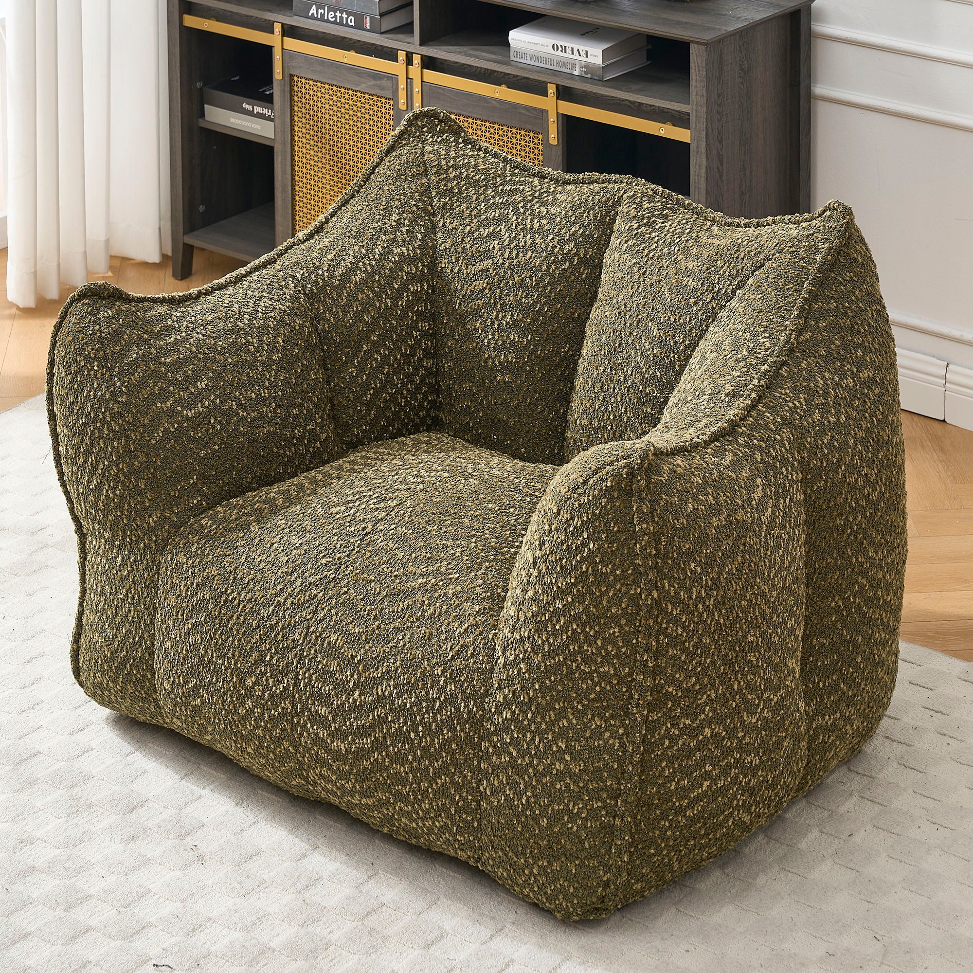 Comfortable Sofa Chairs With Highly Resilient Foam For Living Rooms And Bedrooms - Image 54