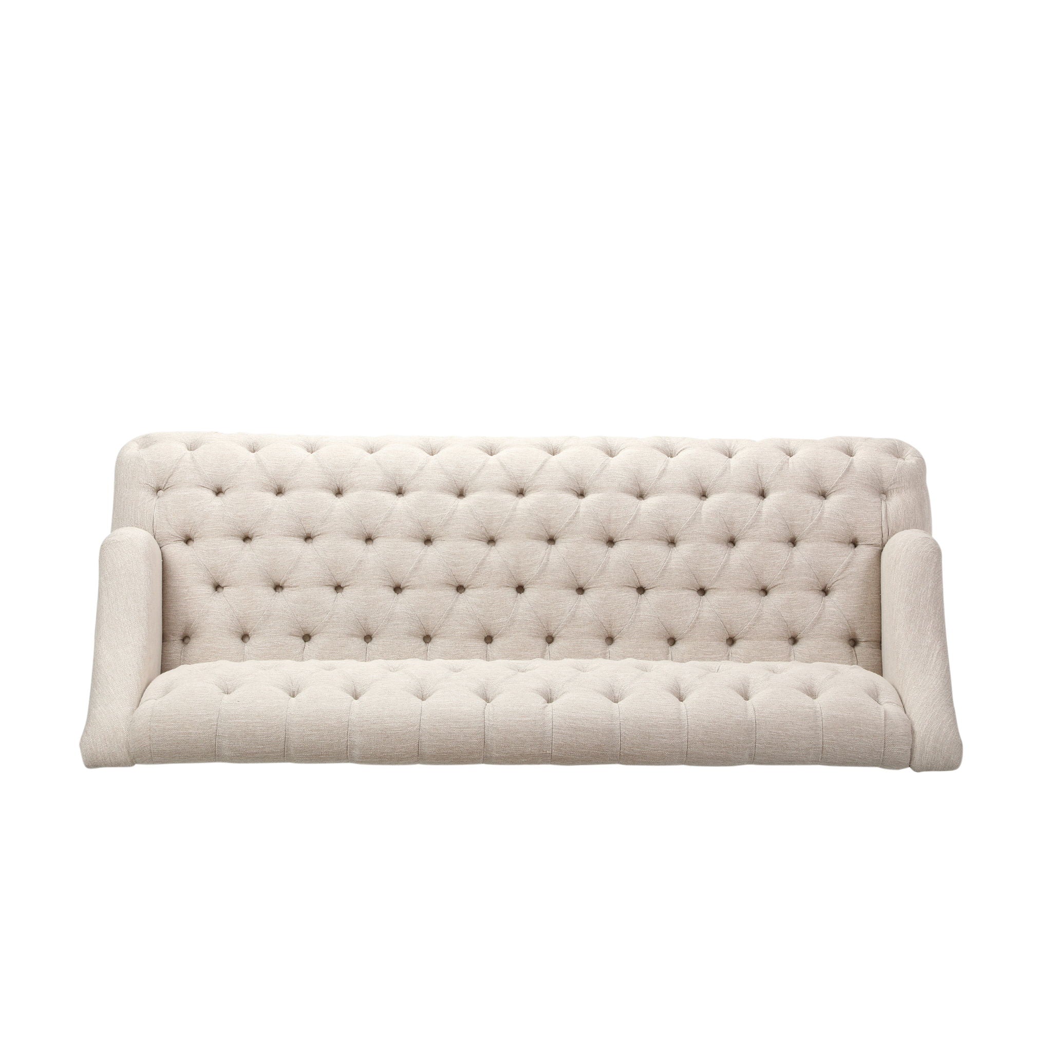Comfy 3 Seat Sofa With Wooden Legs, For Living Room And Study - Image 9
