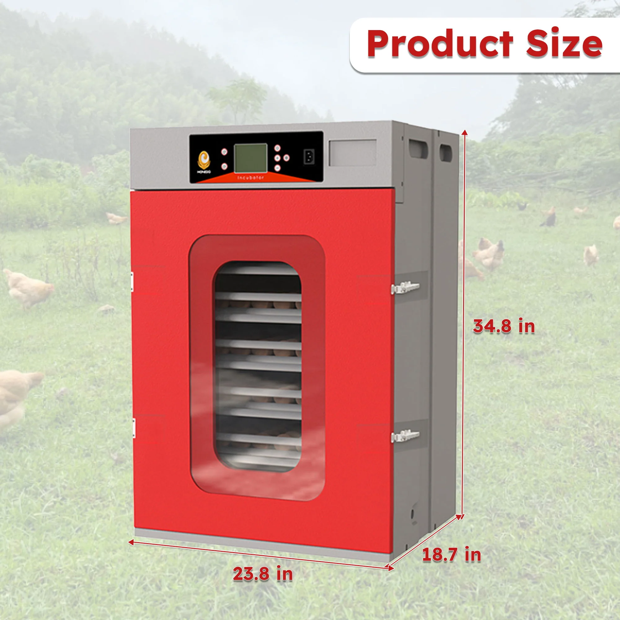 Commercial Egg Digital Cabinet Incubator With Auto Temperature & Humidity Control - Image 11