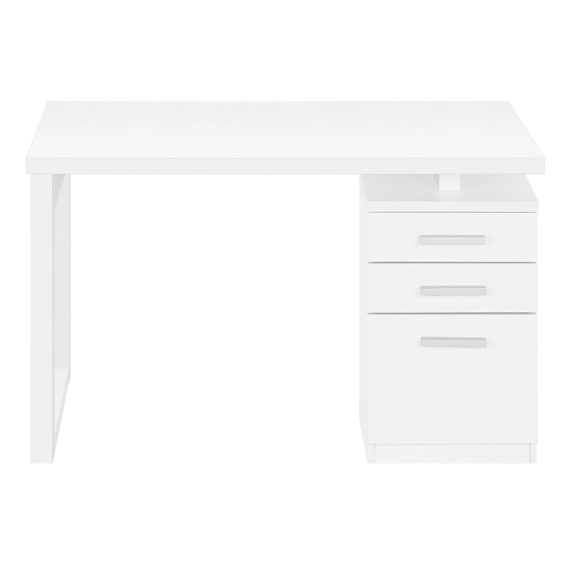 Computer Desk For Home Office Laptop, Left, Right Set - Up, Storage Drawers - Image 15