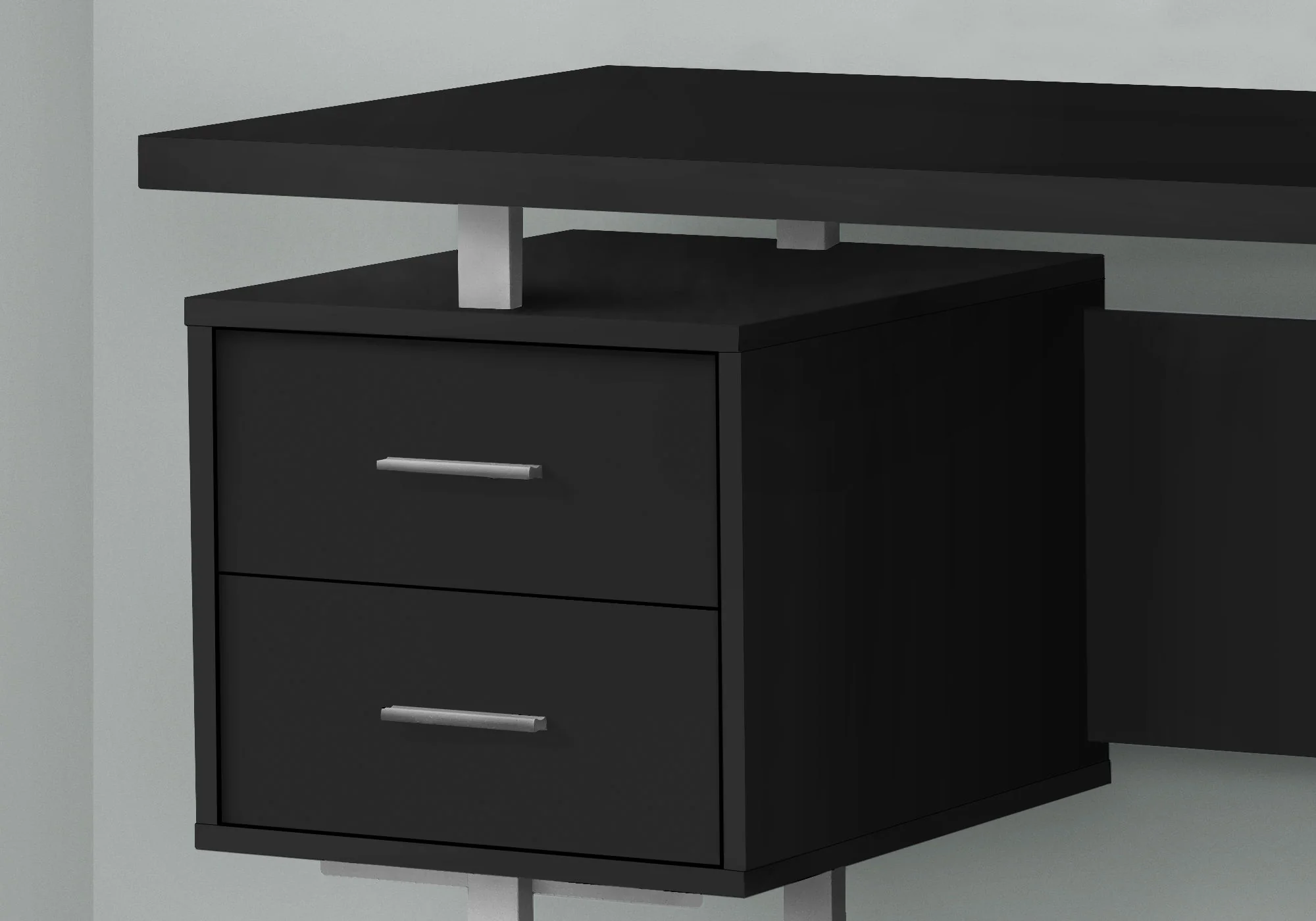 Computer Desk For Home Office, Laptop, Left, Right Set - Up, Storage Drawers, Contemporary & Modern - Image 17