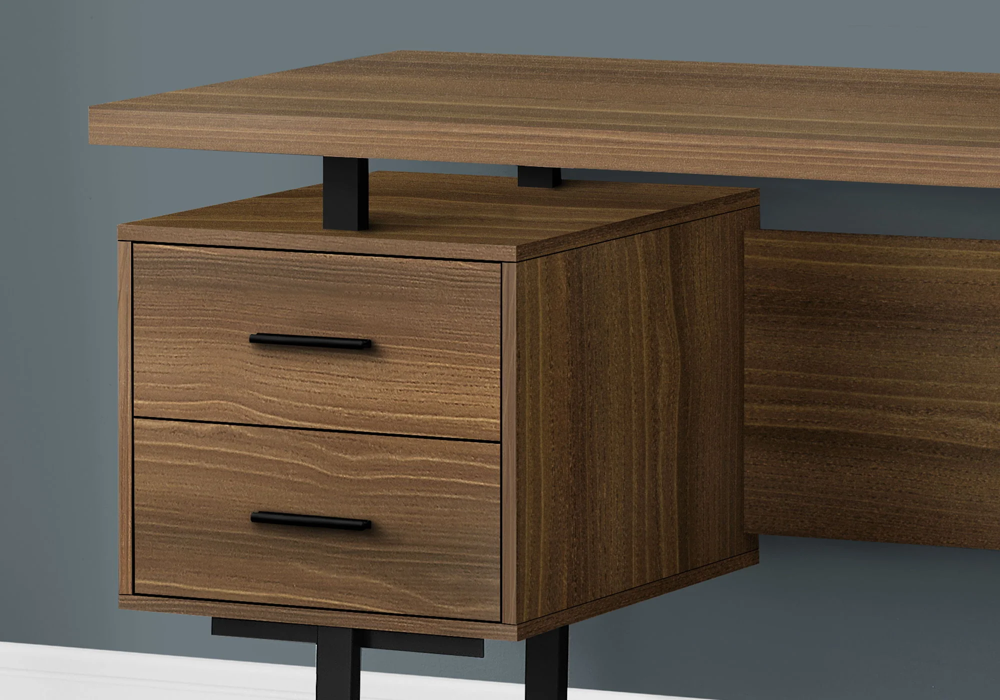 Computer Desk For Home Office, Laptop, Left, Right Set - Up, Storage Drawers, Contemporary & Modern - Image 33