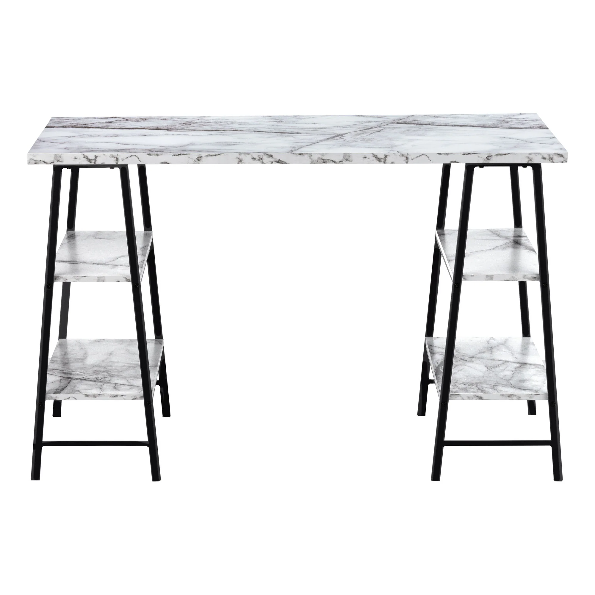 Computer Desk For Home Office, Laptop, Storage Shelves, Contemporary & Modern - Image 19