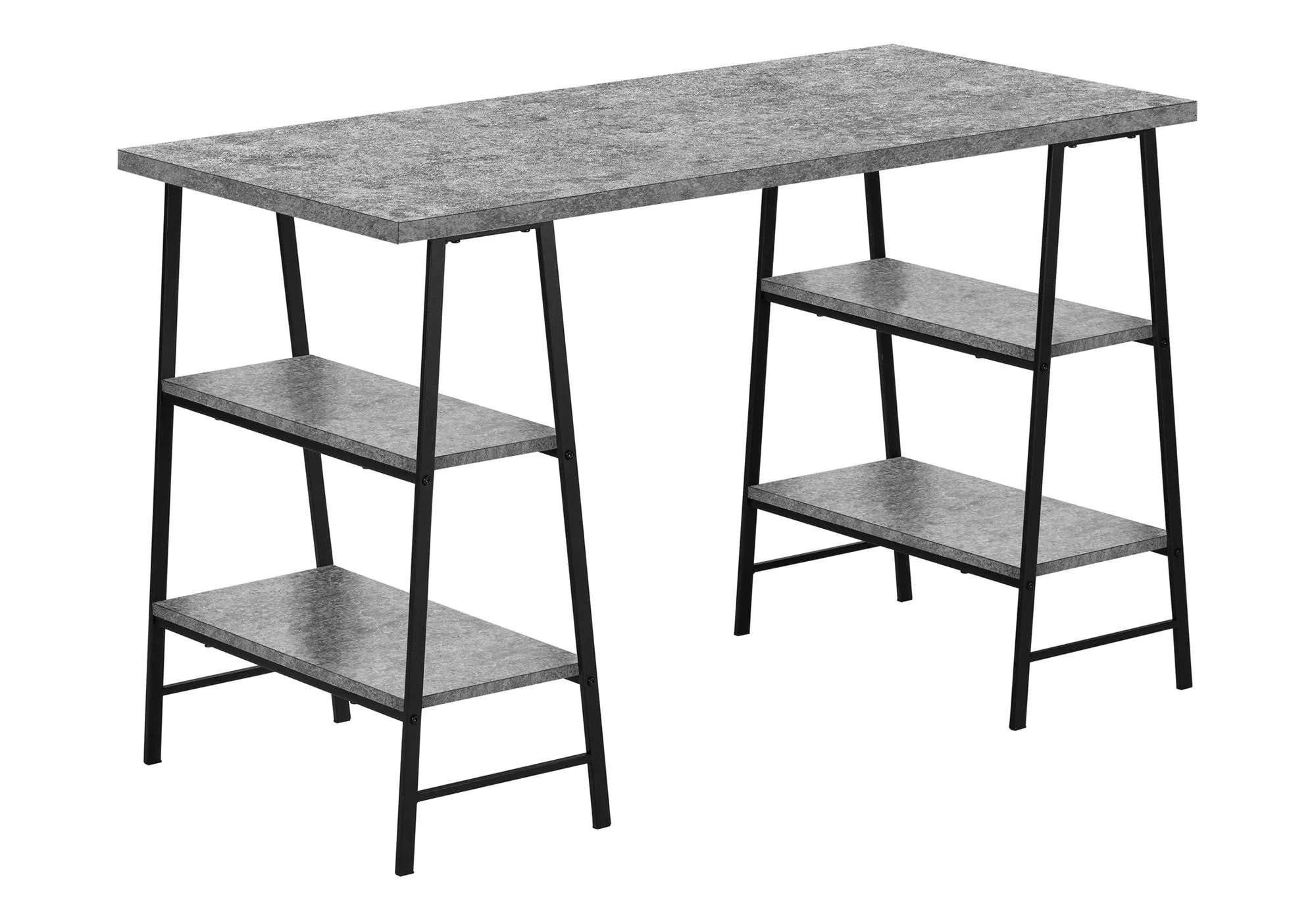 Computer Desk For Home Office, Laptop, Storage Shelves, Contemporary & Modern - Image 25