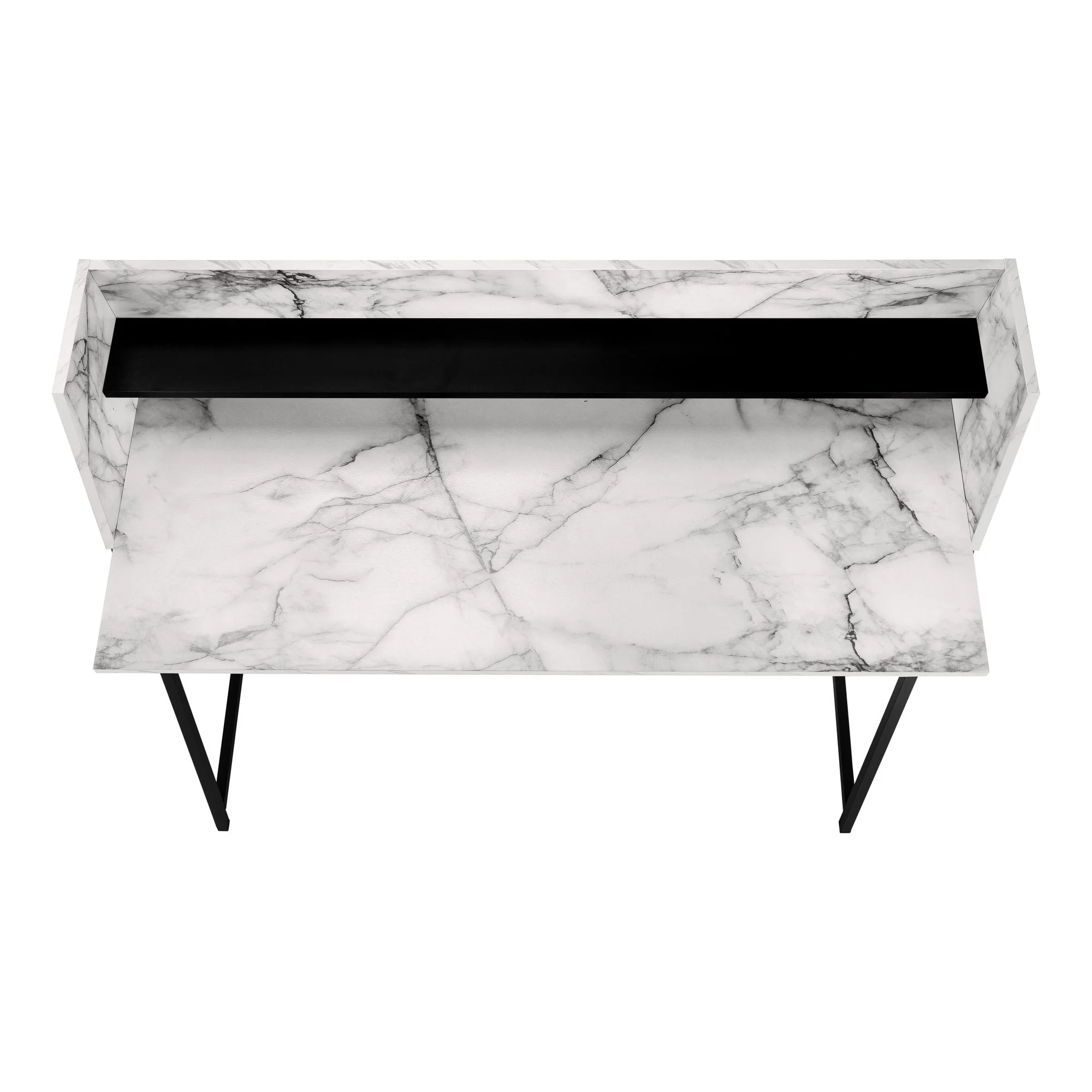 Computer Desk For Home Office Laptop, Storage Shelves, Contemporary & Modern - Image 18