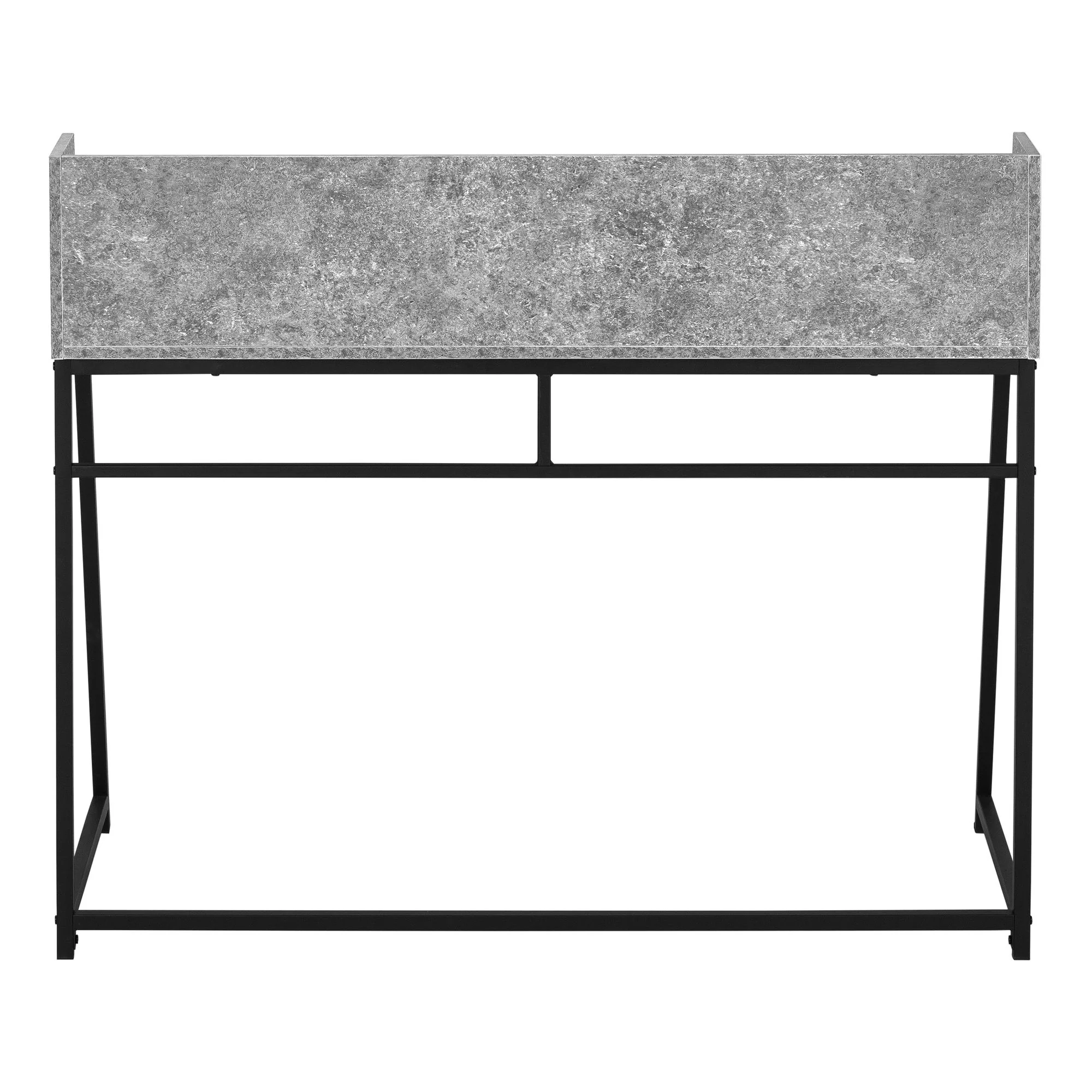 Computer Desk For Home Office, Laptop, Storage Shelves, Marble Look Contemporary & Modern - Image 31