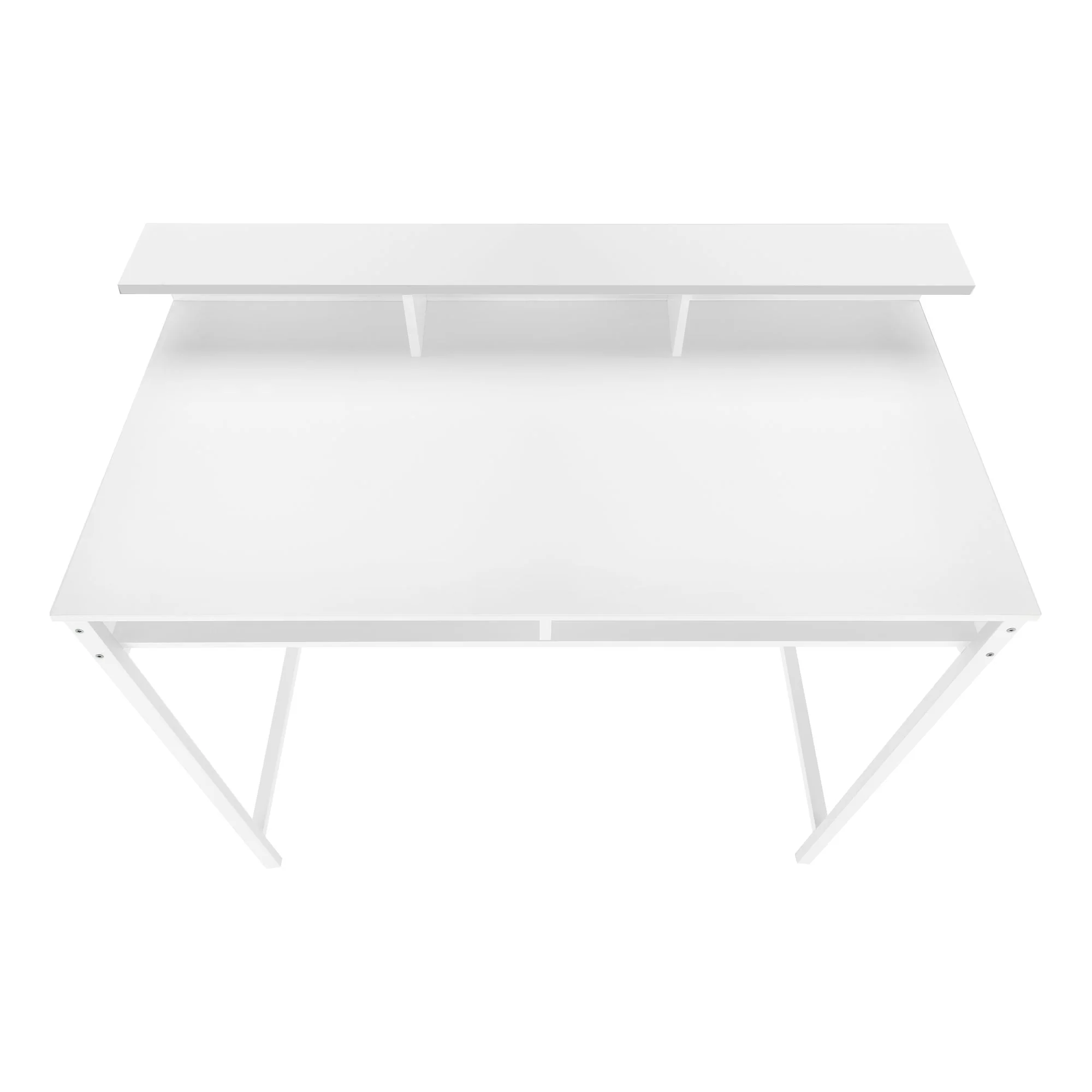 Computer Desk For Home Office, Standing, Storage Shelves, Laptop, Contemporary & Modern - Image 5