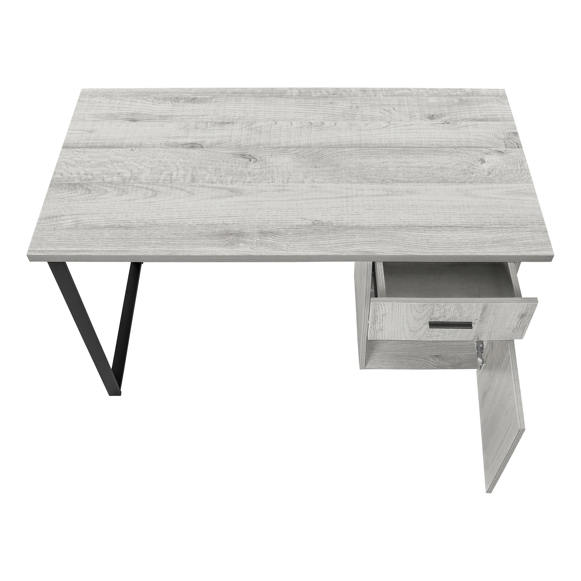 Computer Desk, Home Office, Laptop, Left, Right Set-Up, Storage Drawers, Work, Contemporary, Modern - Image 15