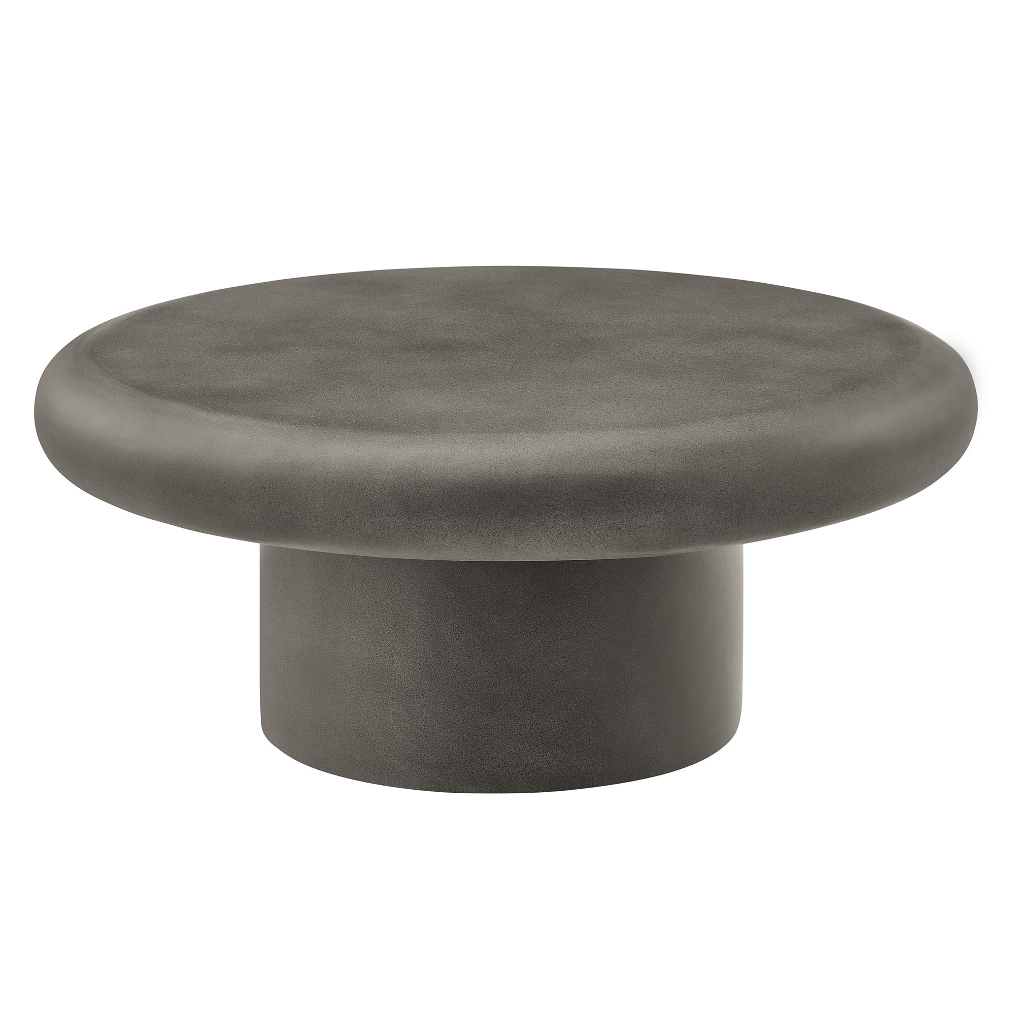Concrete Indoor Outdoor Round Coffee Table - Modern Durable Design for Living Areas - Image 10