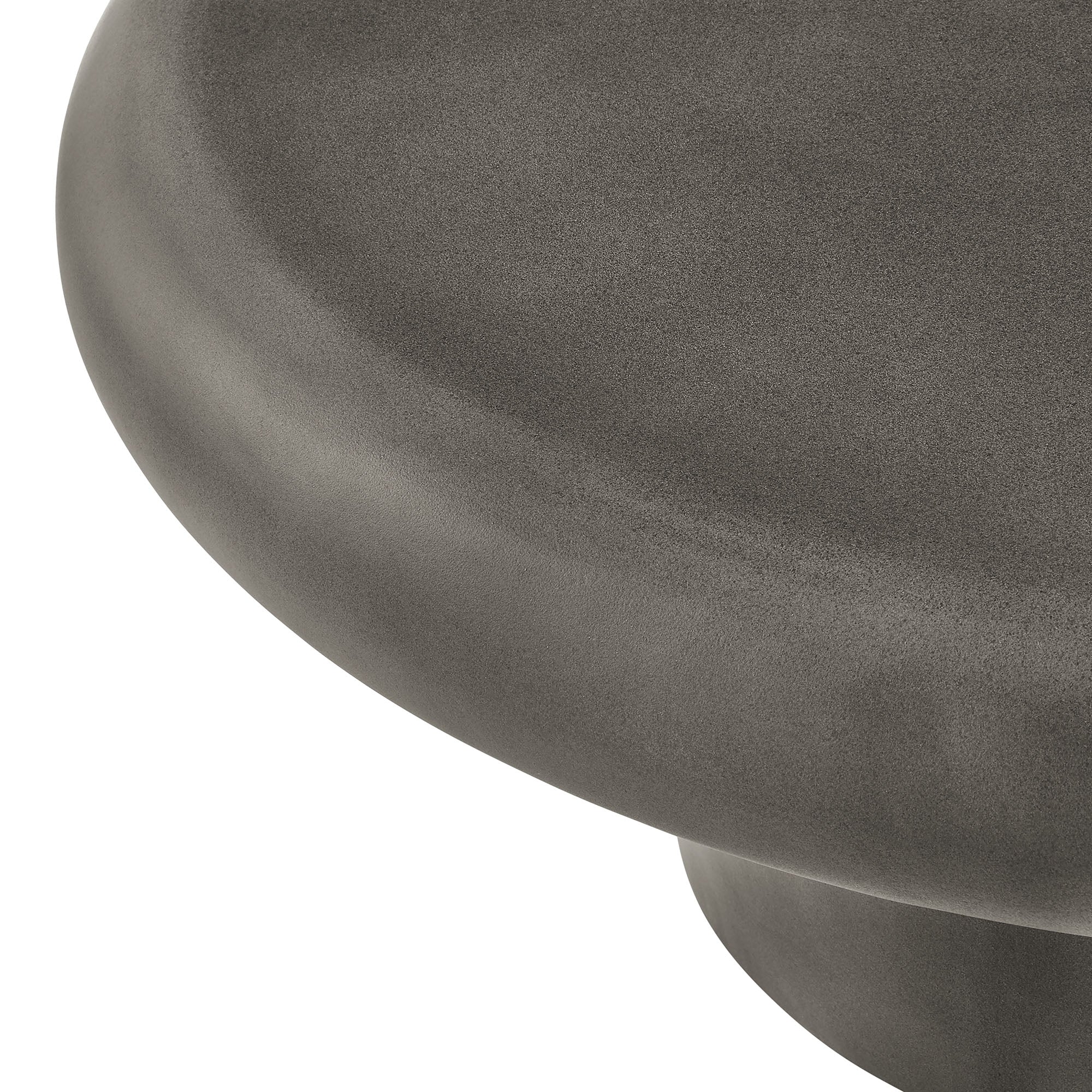 Concrete Indoor Outdoor Round Coffee Table - Modern Durable Design for Living Areas - Image 17