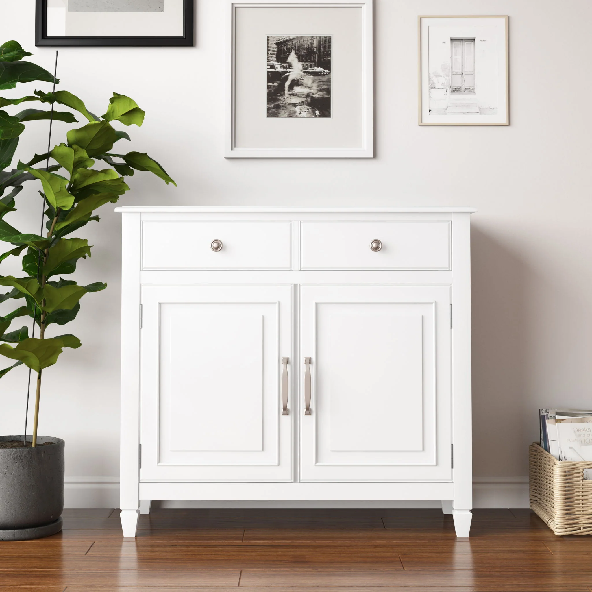 Connaught - Handcrafted Entryway Storage Cabinet - Image 22