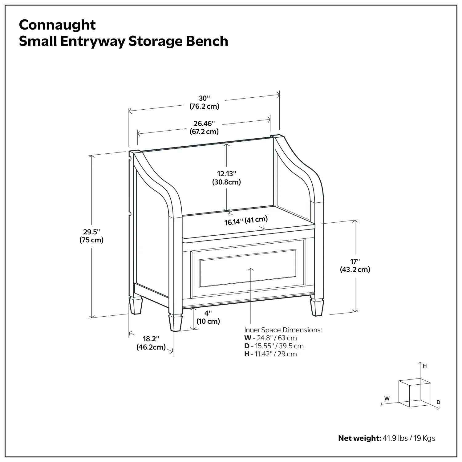Connaught - Storage Bench - Image 46