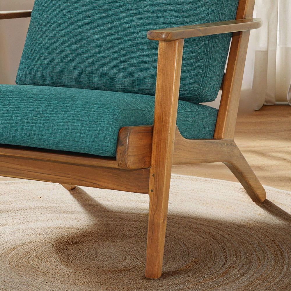 Connor - Modern Genuine Lounge Chair - Image 3