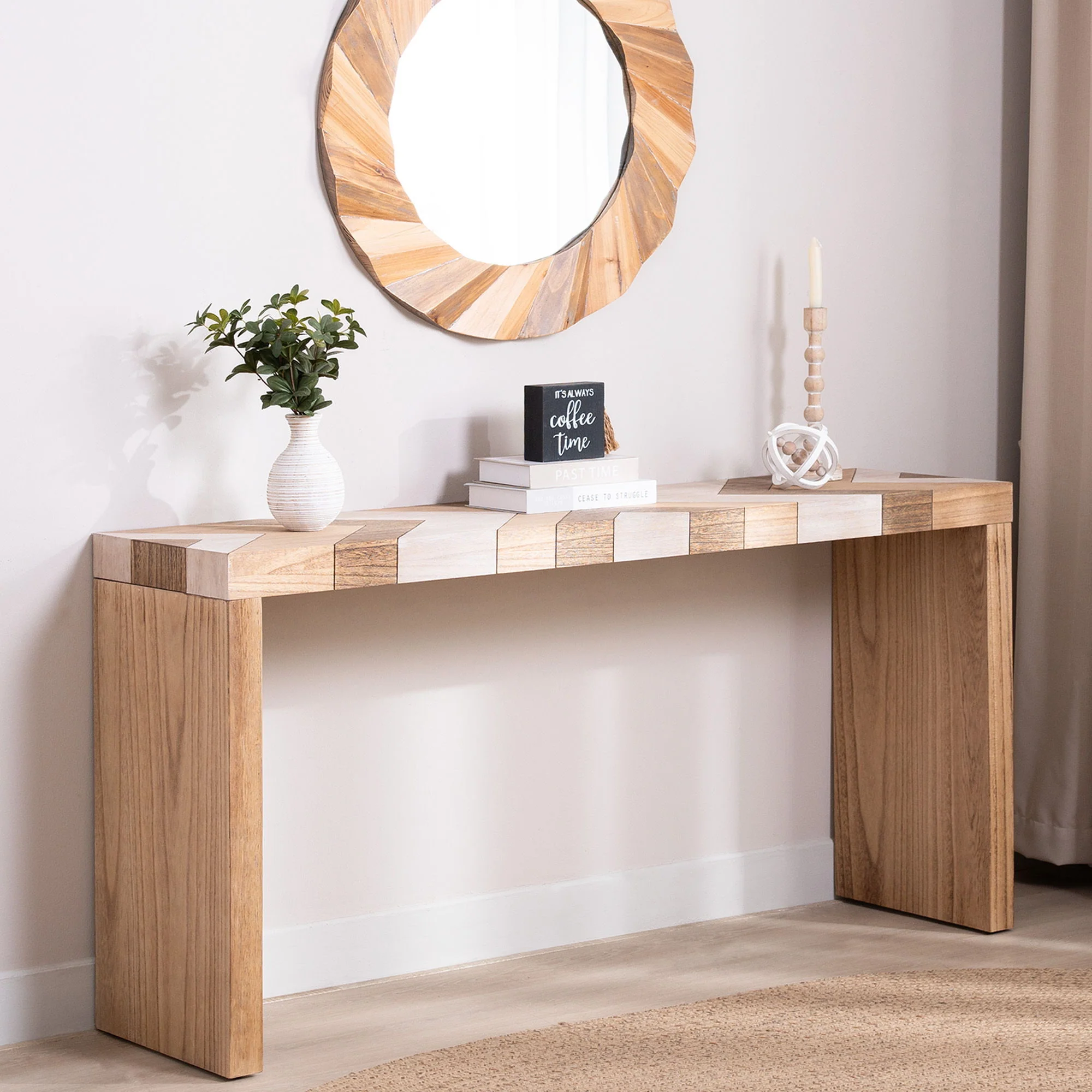 Console Table, Long Entryway Table - Multi - Image 3