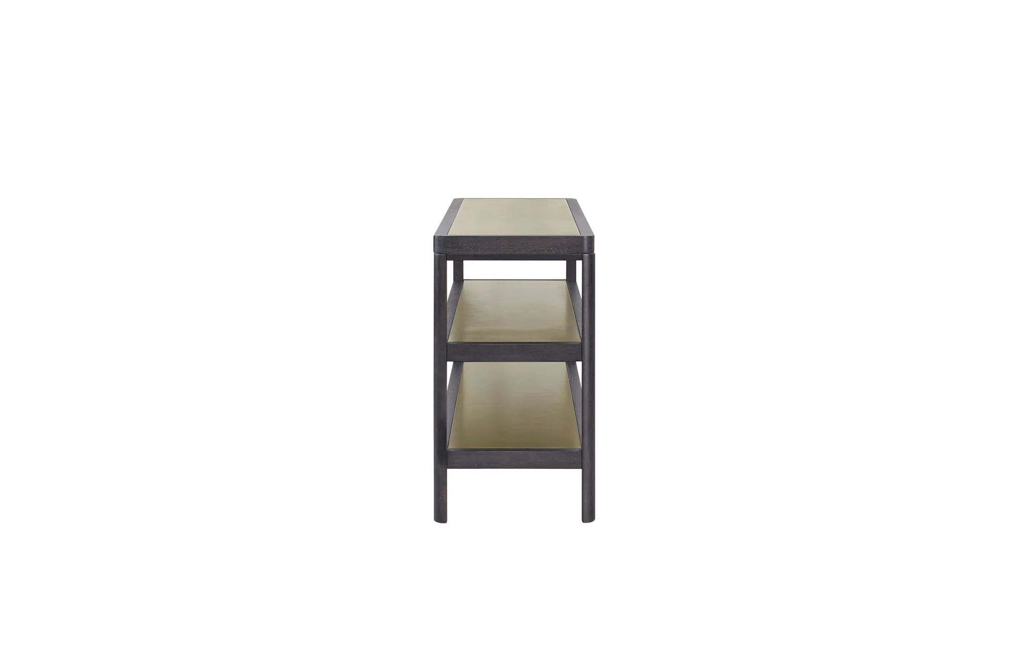 Console Table With Insets - Black - Image 5