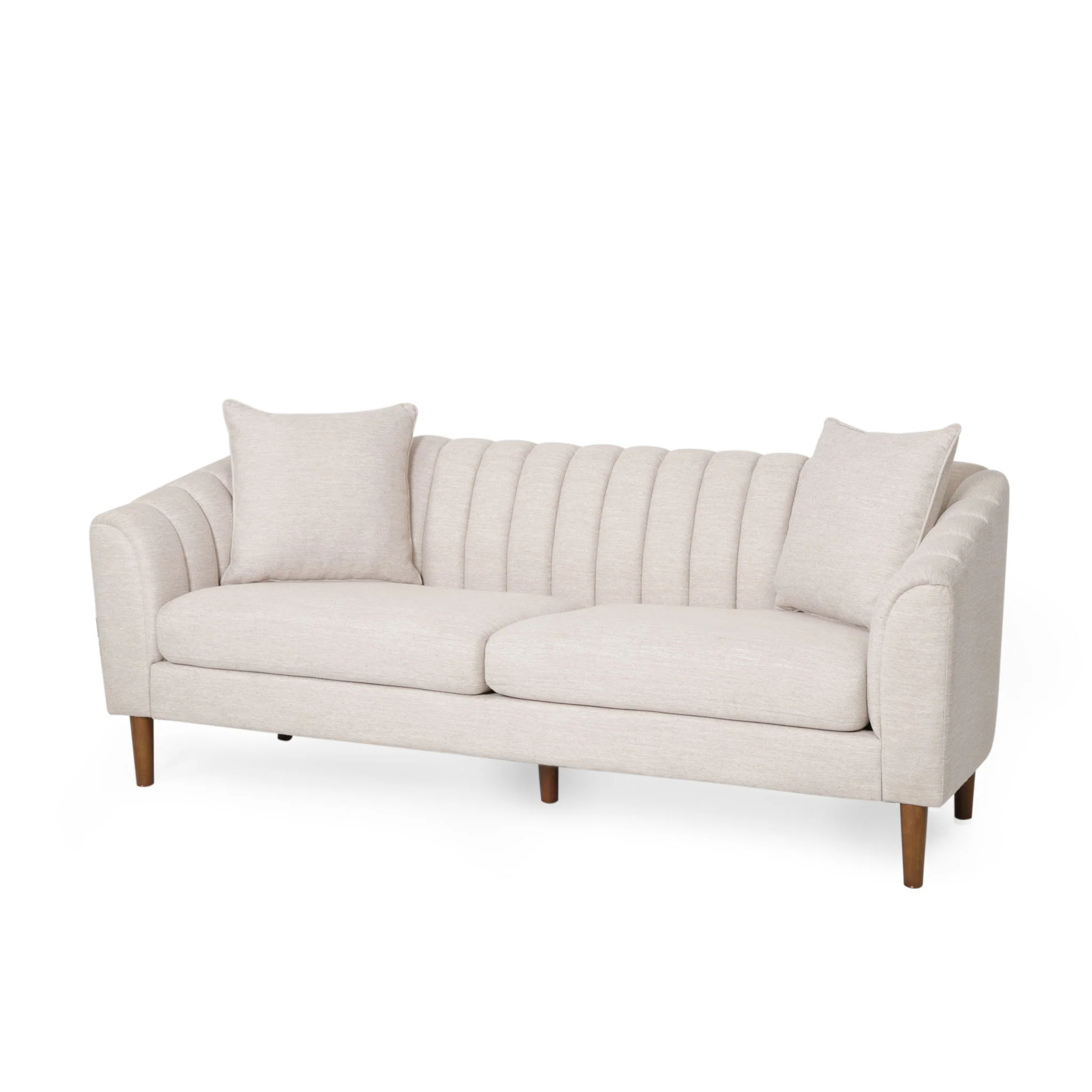 Contemporary 3 Seater Sofa With Accents - Image 10