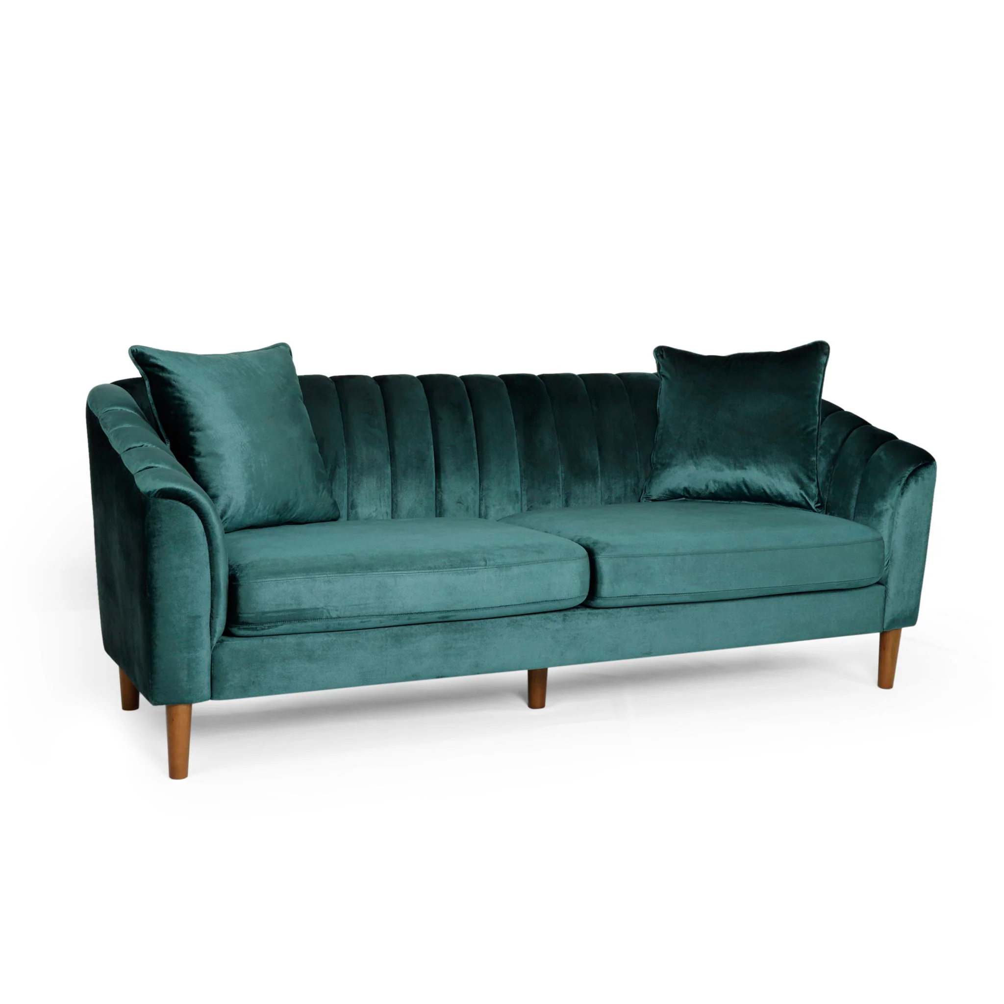 Contemporary 3 Seater Sofa With Accents - Image 11